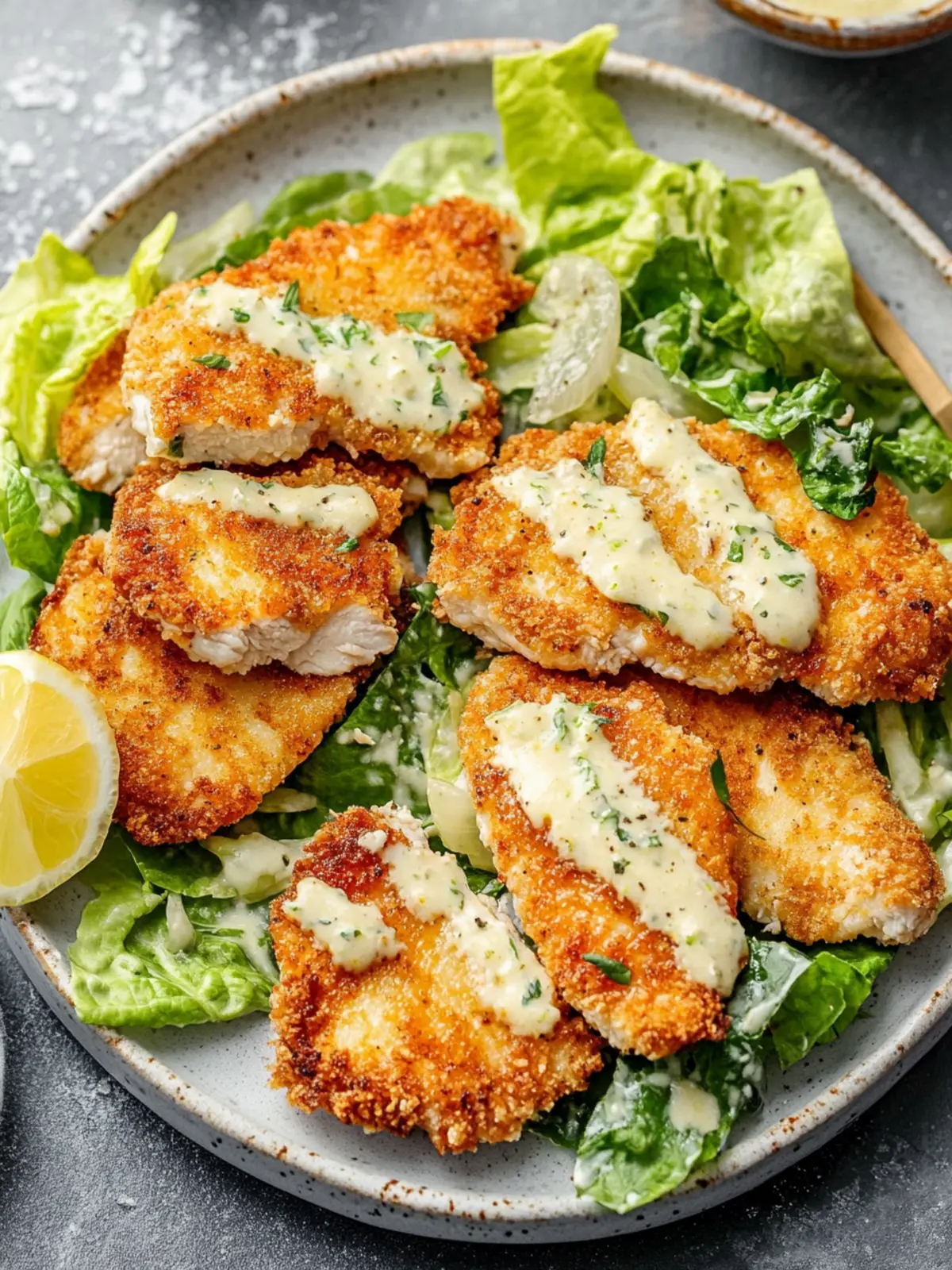 Crispy Air Fryer Chicken Caesar Cutlets Everyone Will Love 2 Air Fryer Chicken Caesar Cutlets