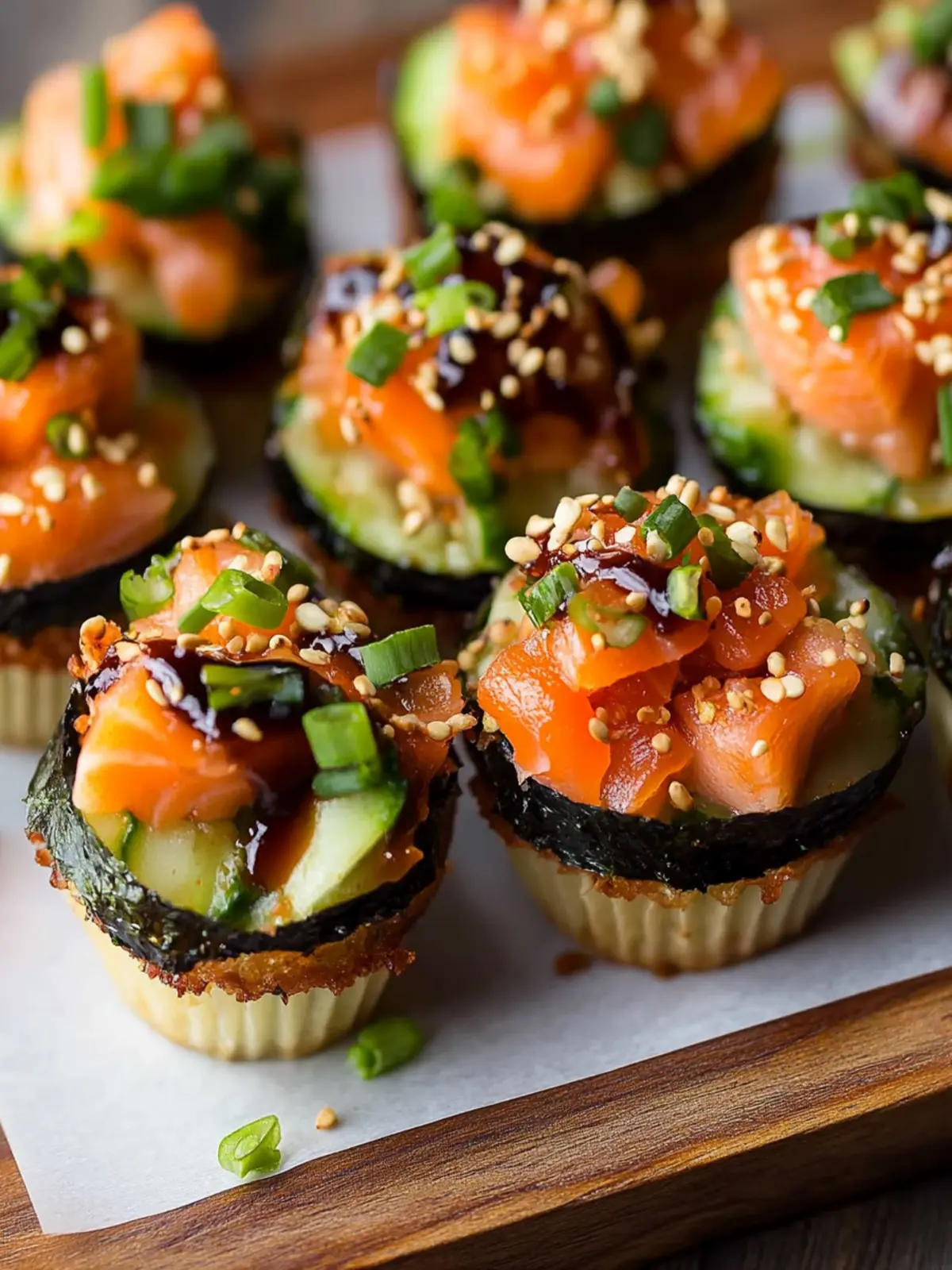 Baked Salmon Sushi Muffins: The Tasty Twist You’ll Love 5 Baked Salmon Sushi Muffins