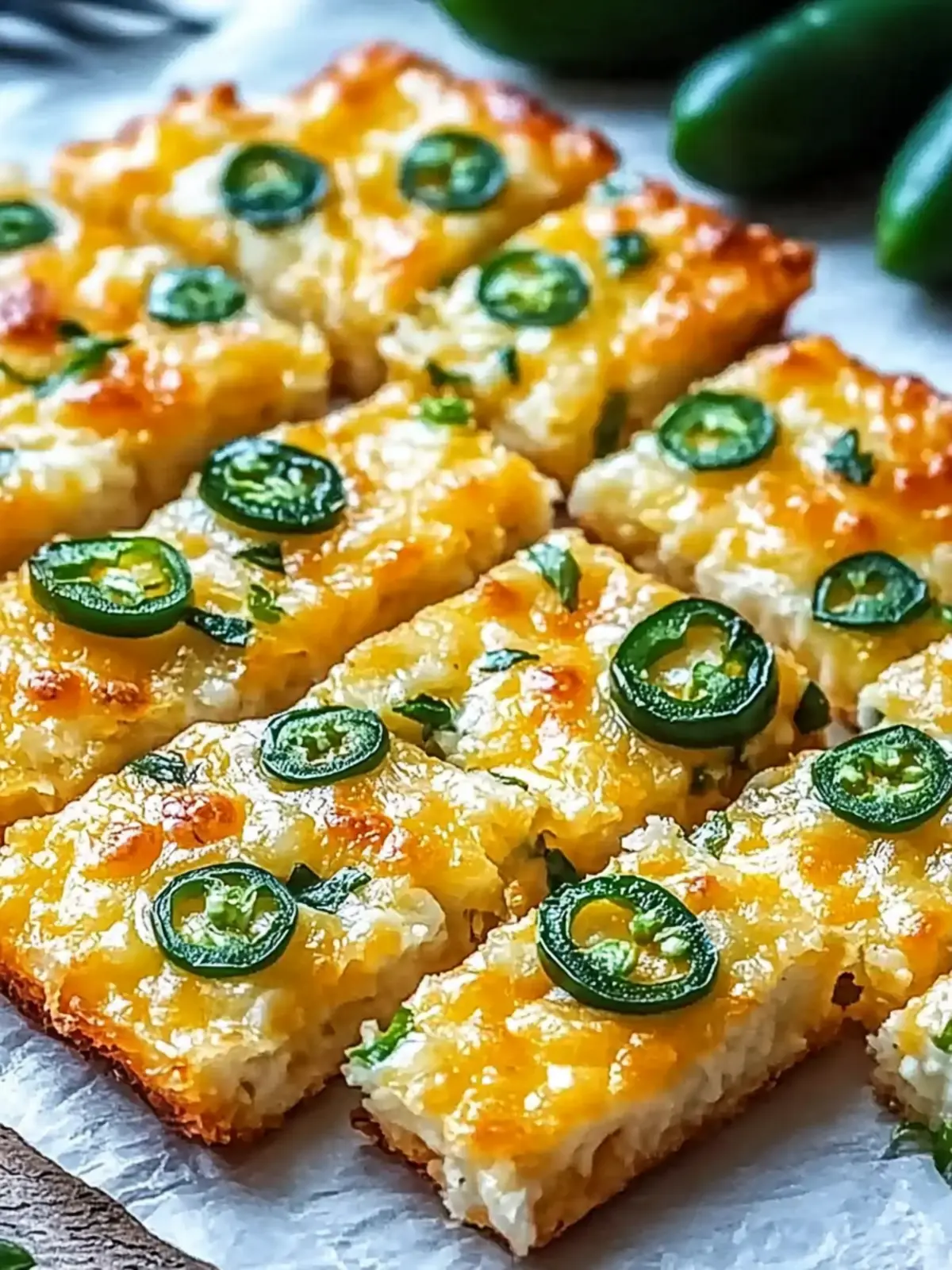 Spicy Jalapeño Cheese Squares for Ultimate Flavor Cravings 3 Jalapeño Cheese Squares