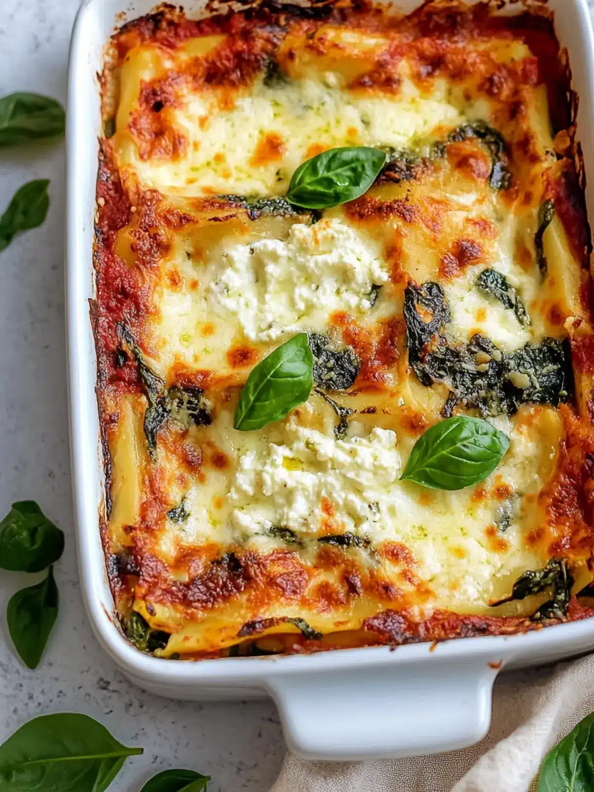 Savory Spinach Ricotta Lasagna to Impress Your Family 2 Spinach Ricotta Lasagna