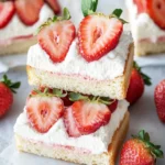 Delightful Strawberry Cream Sandwiches for Spring Celebrations 6 Strawberry Cream Sandwiches