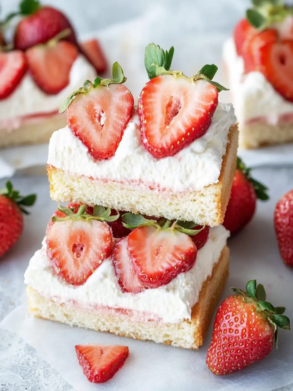 Delightful Strawberry Cream Sandwiches for Spring Celebrations 5 Strawberry Cream Sandwiches