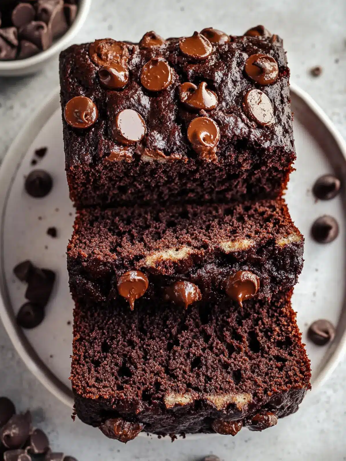 Double Chocolate Banana Bread That Will Steal Your Heart 3 Double Chocolate Banana Bread