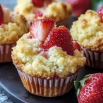 Delicious Strawberry Shortcake Muffins for Your Sweet Cravings 10 Strawberry Shortcake Muffins
