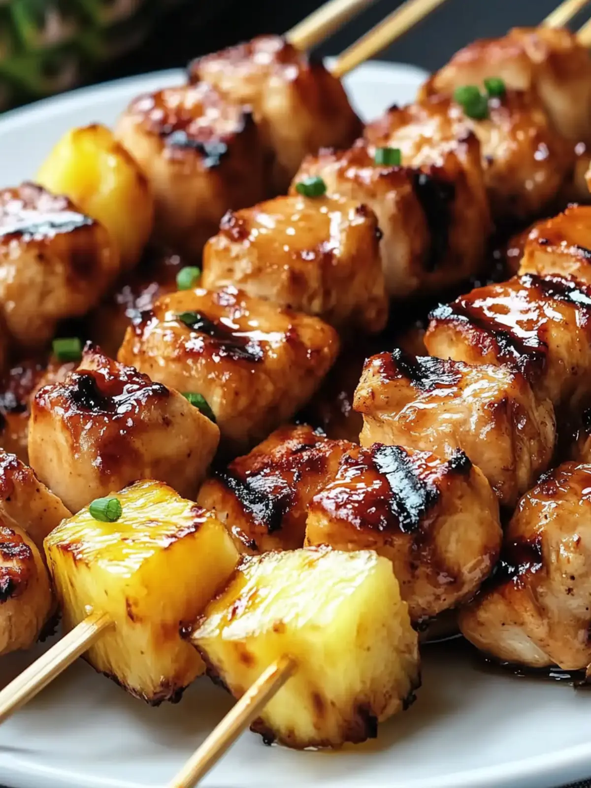 Pineapple Teriyaki Chicken Skewers for a Sweet Summer Grill 4 Pineapple Teriyaki Chicken Skewers