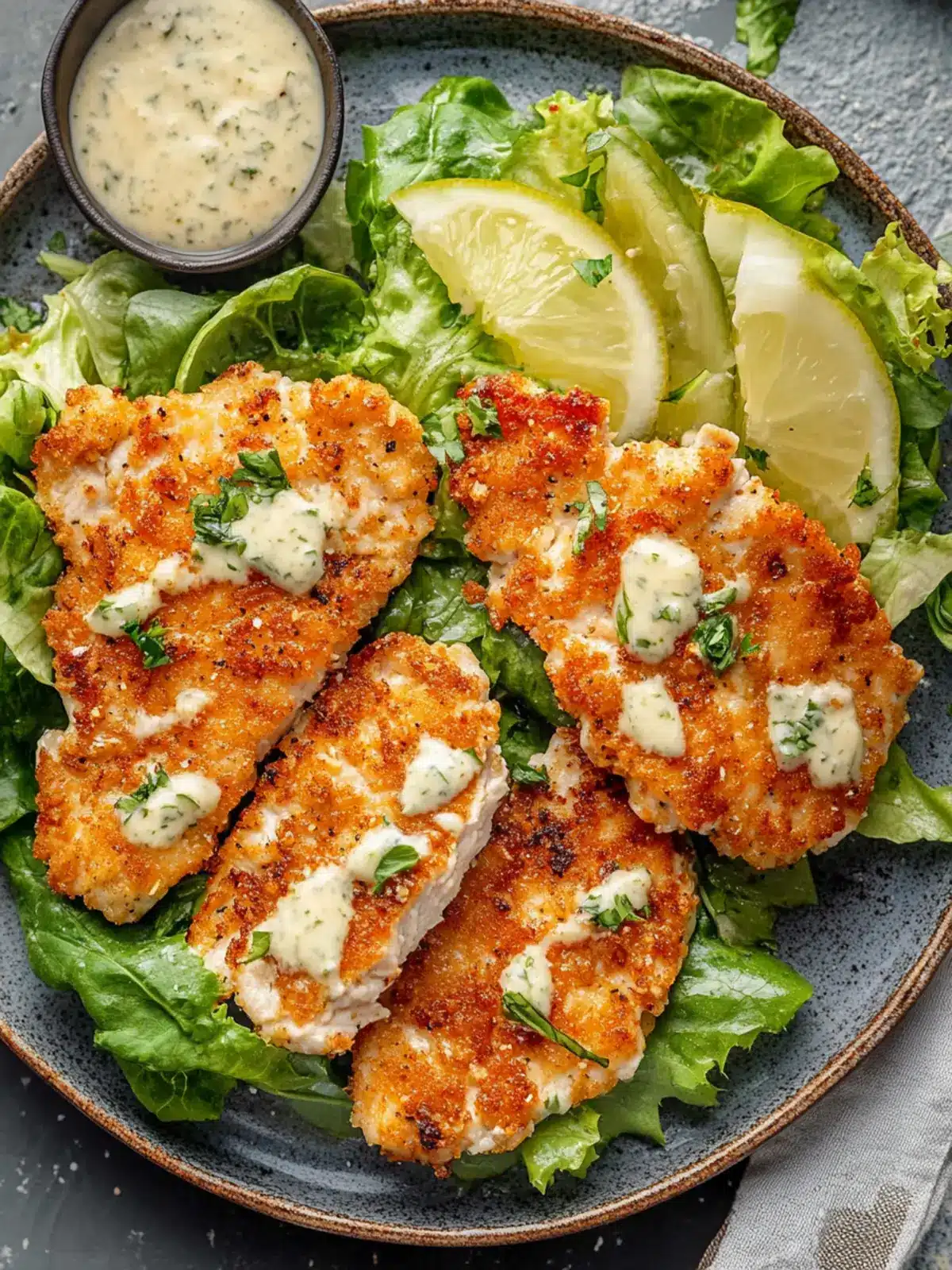Crispy Air Fryer Chicken Caesar Cutlets Everyone Will Love 5 Air Fryer Chicken Caesar Cutlets