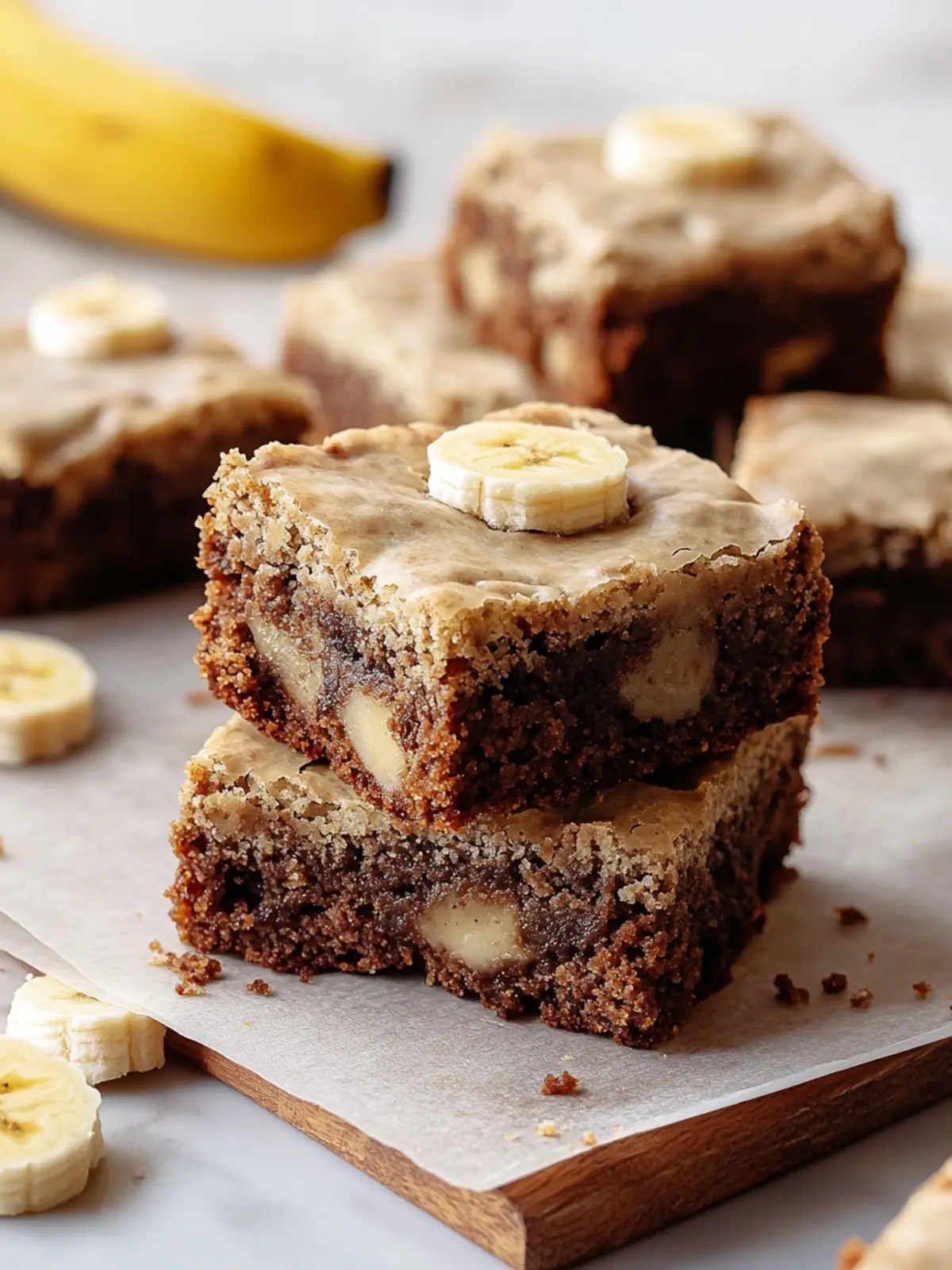 Irresistibly Moist Banana Bread Brownies You’ll Crave 3 Banana Bread Brownies