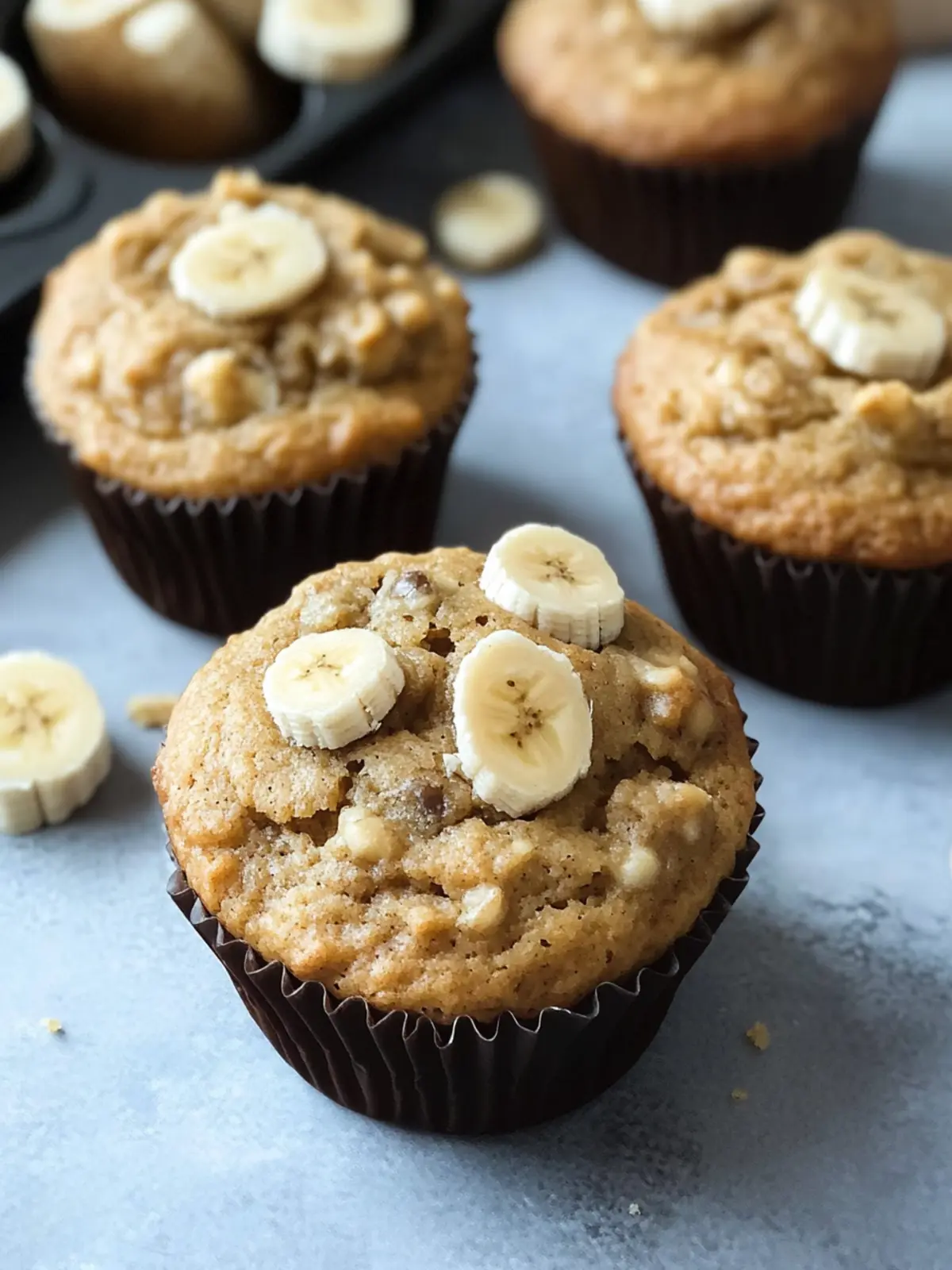 Peanut Butter Banana Muffins: Moist Delights for Breakfast Bliss 5 Peanut Butter Banana Muffins