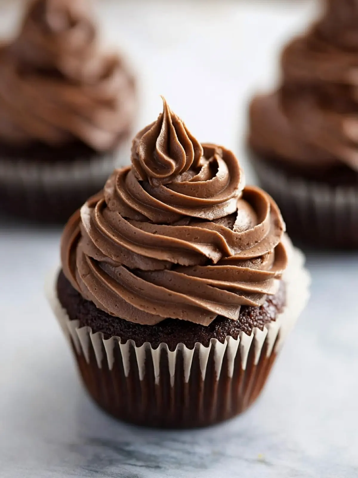 Whipped Chocolate Buttercream Frosting That's Irresistibly Fluffy 3 Whipped Chocolate Buttercream Frosting