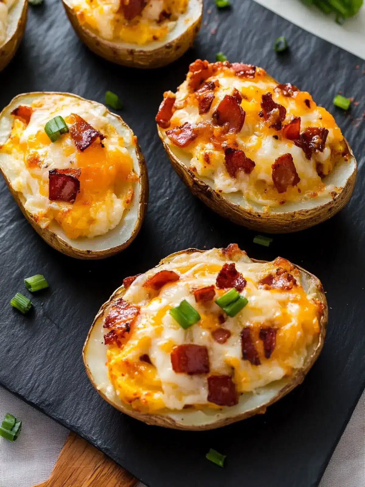 Twice Baked Loaded Breakfast Potatoes for Cozy Mornings 2 Twice Baked Loaded Breakfast Potatoes