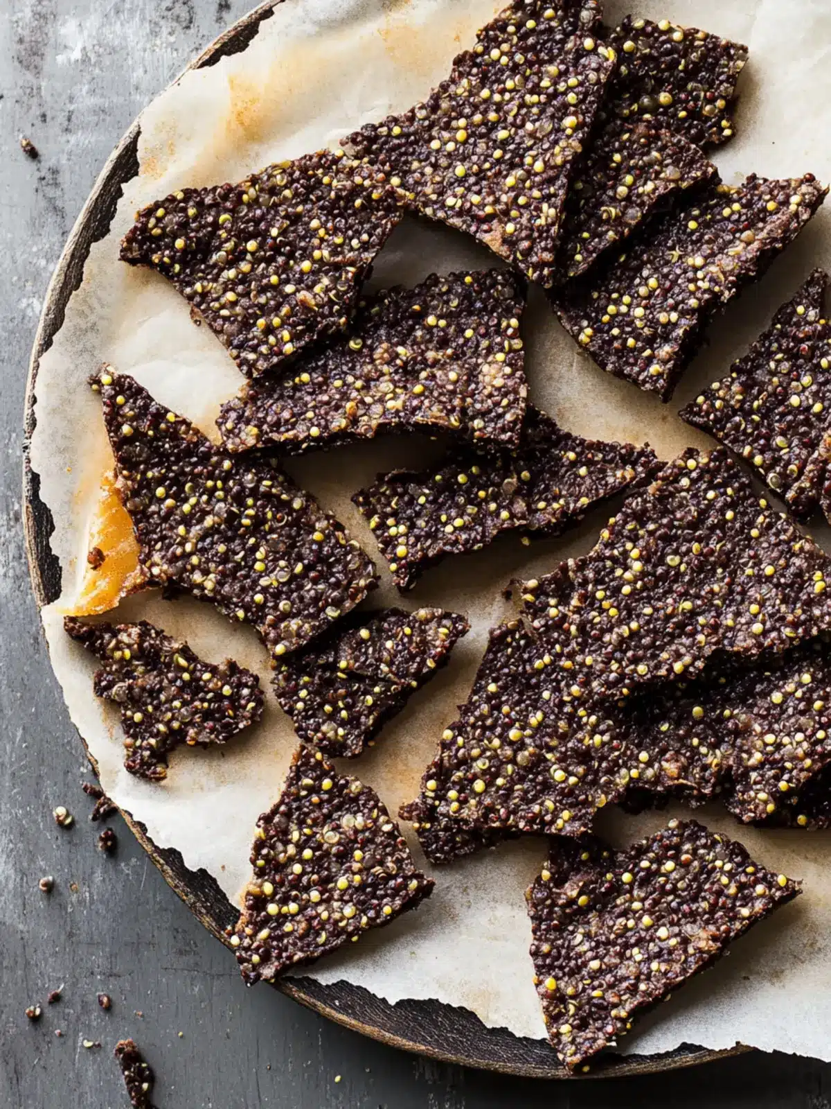 Irresistible Chocolate Quinoa Crisps for Guilt-Free Snacking 4 Chocolate Quinoa Crisps