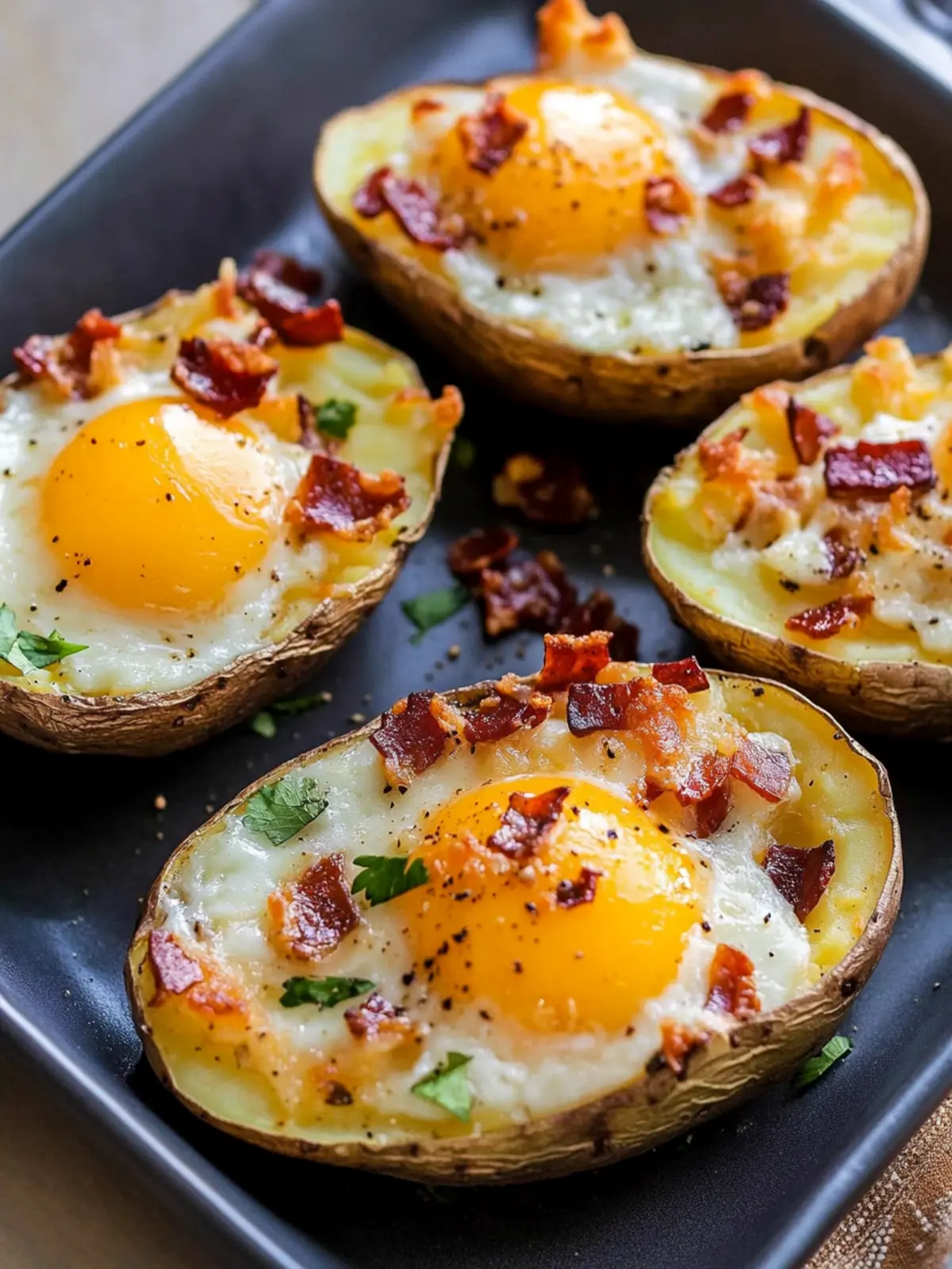 Twice Baked Loaded Breakfast Potatoes for Cozy Mornings 5 Twice Baked Loaded Breakfast Potatoes