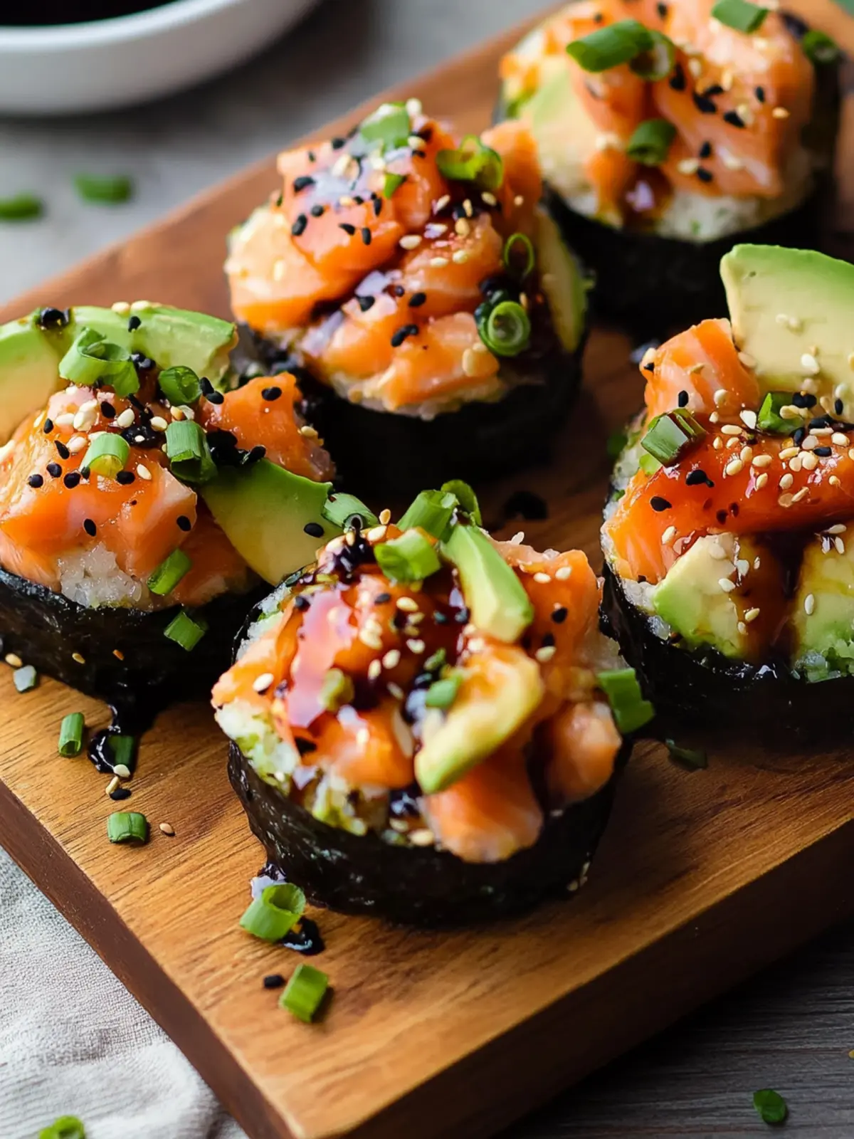 Baked Salmon Sushi Muffins: The Tasty Twist You’ll Love 2 Baked Salmon Sushi Muffins