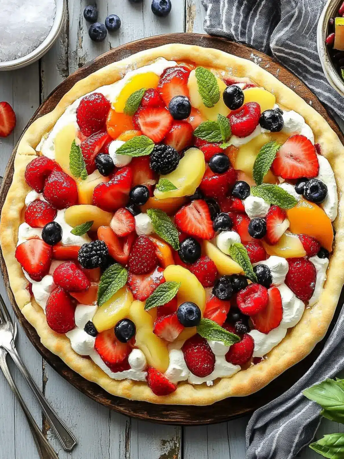 Irresistible Summer Dessert Pizza with Fresh Fruit Delight 4 Summer Dessert Pizza