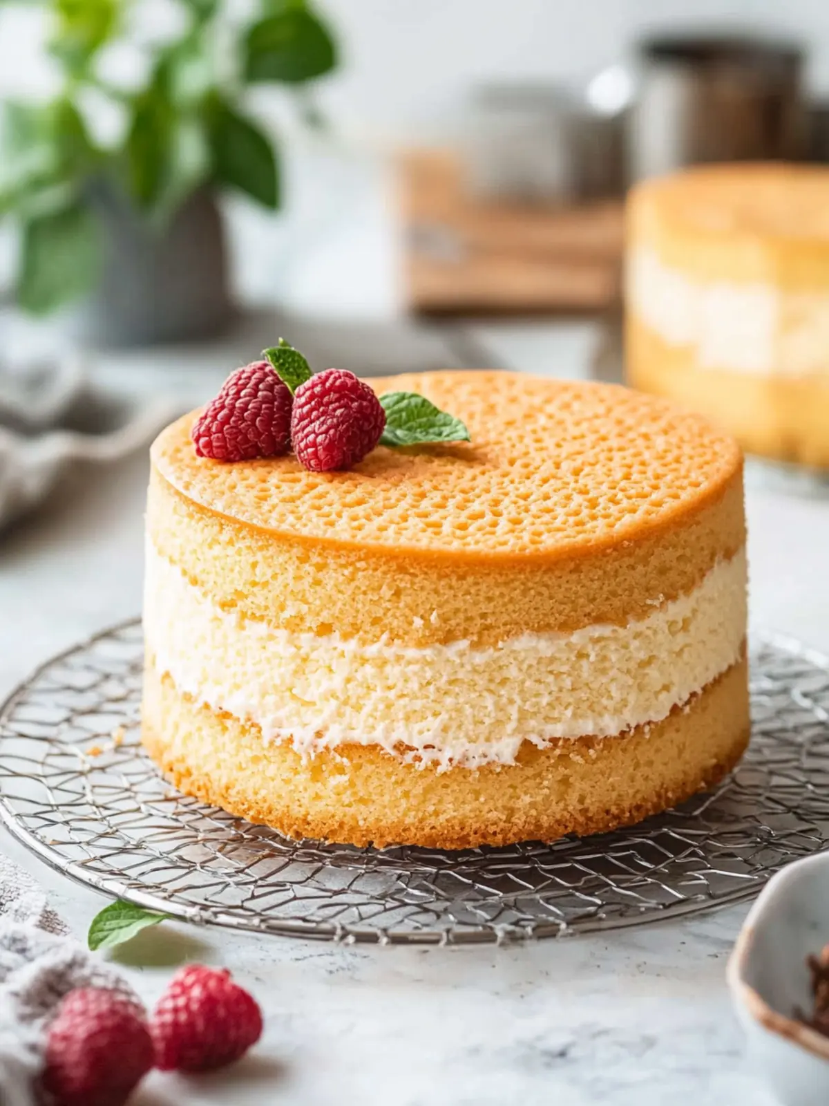 Fluffy Sponge Cake Delight: Bake Like a Pro at Home 4 Sponge Cake