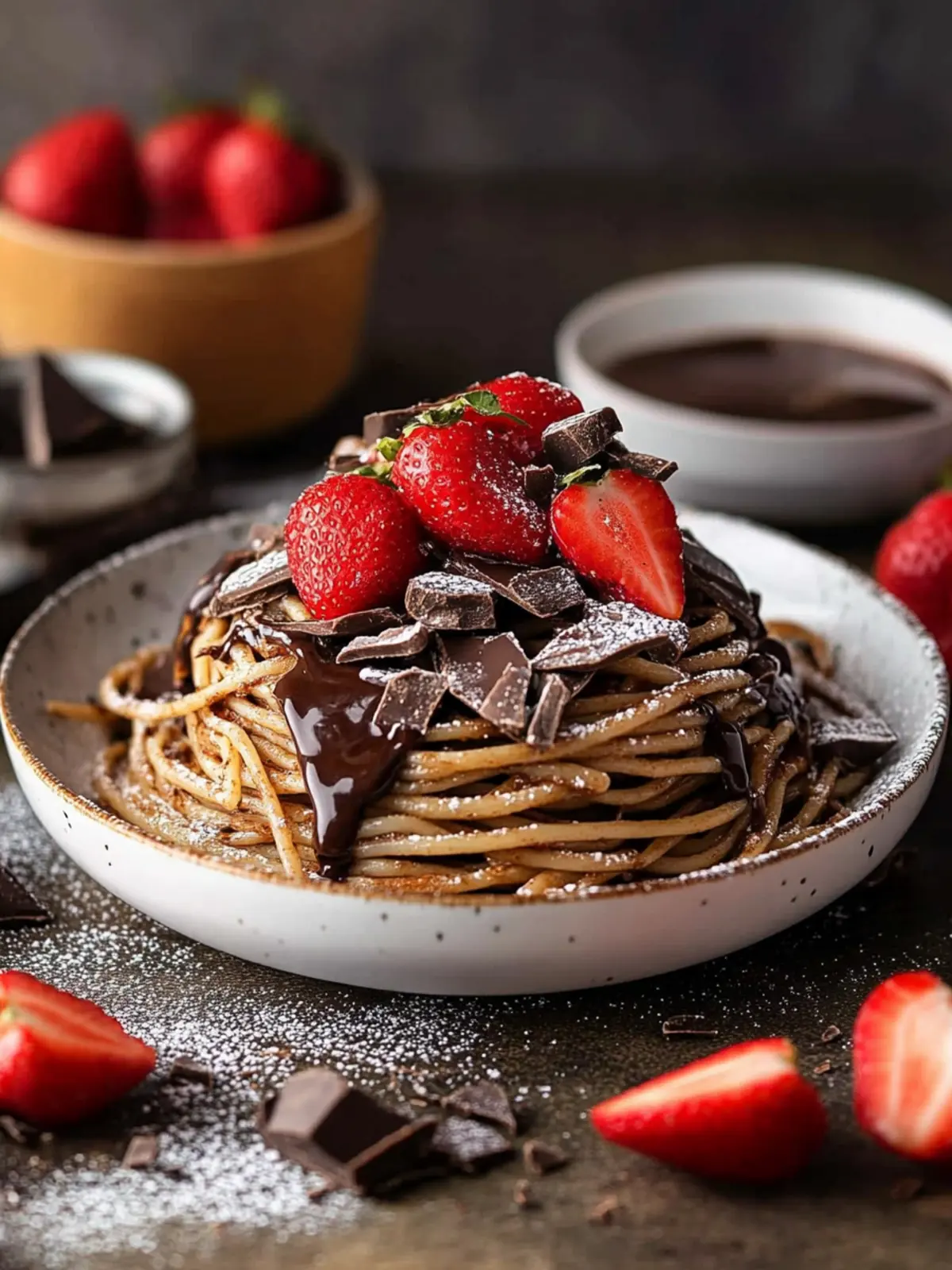 Indulge in Chocolate Pancake Spaghetti for Fun Breakfast Bliss 4 Chocolate Pancake Spaghetti