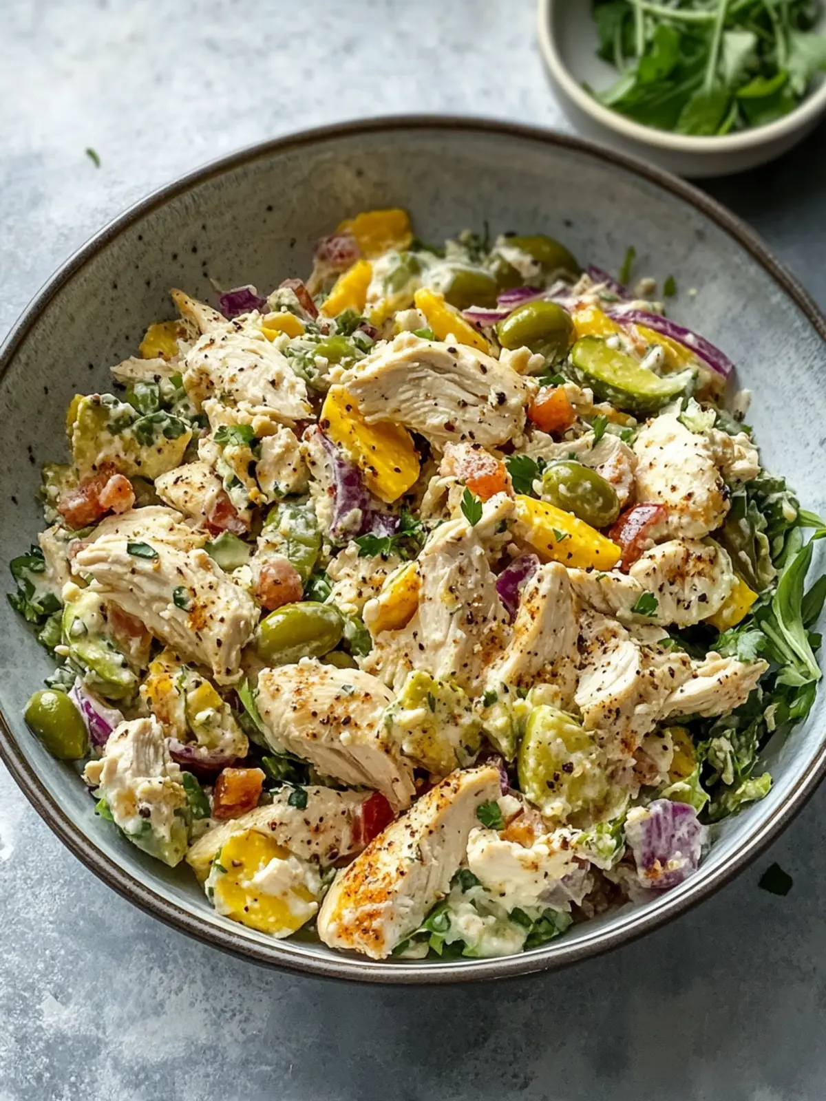 Delicious Creamy Pepperoncini Chicken Salad: A Light Delight 2 Creamy Pepperoncini Chicken Salad