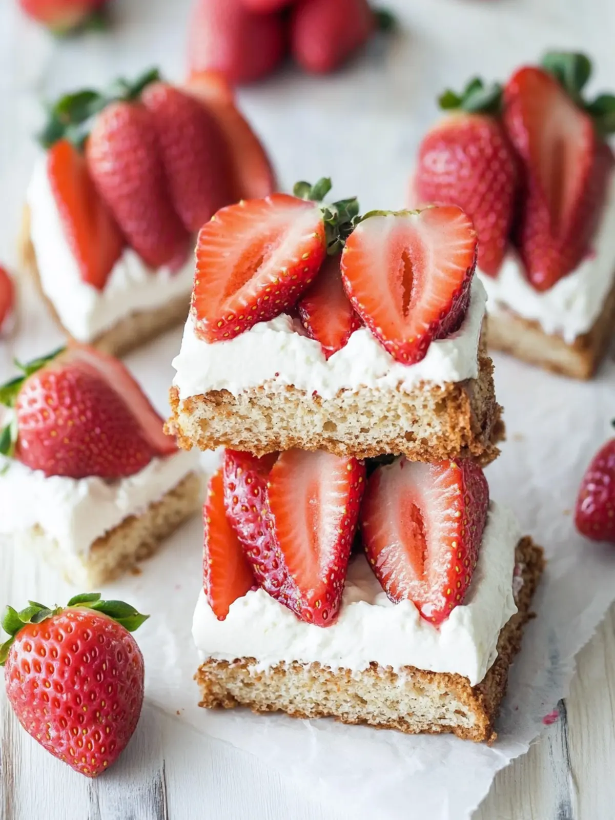 Delightful Strawberry Cream Sandwiches for Spring Celebrations 4 Strawberry Cream Sandwiches