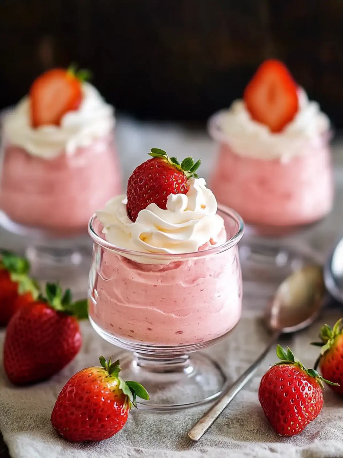 Irresistible Strawberry Mousse: Quick, Healthy & Delicious! 4 Strawberry Mousse