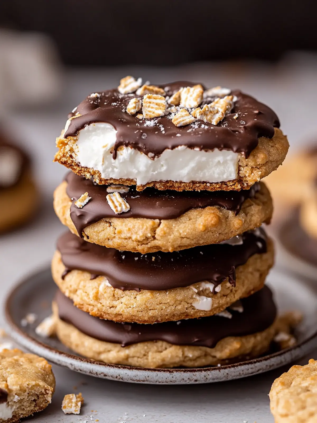 S’mores Cracker Cookies: Irresistibly Fun and Easy Treats 2 S’mores Cracker Cookies