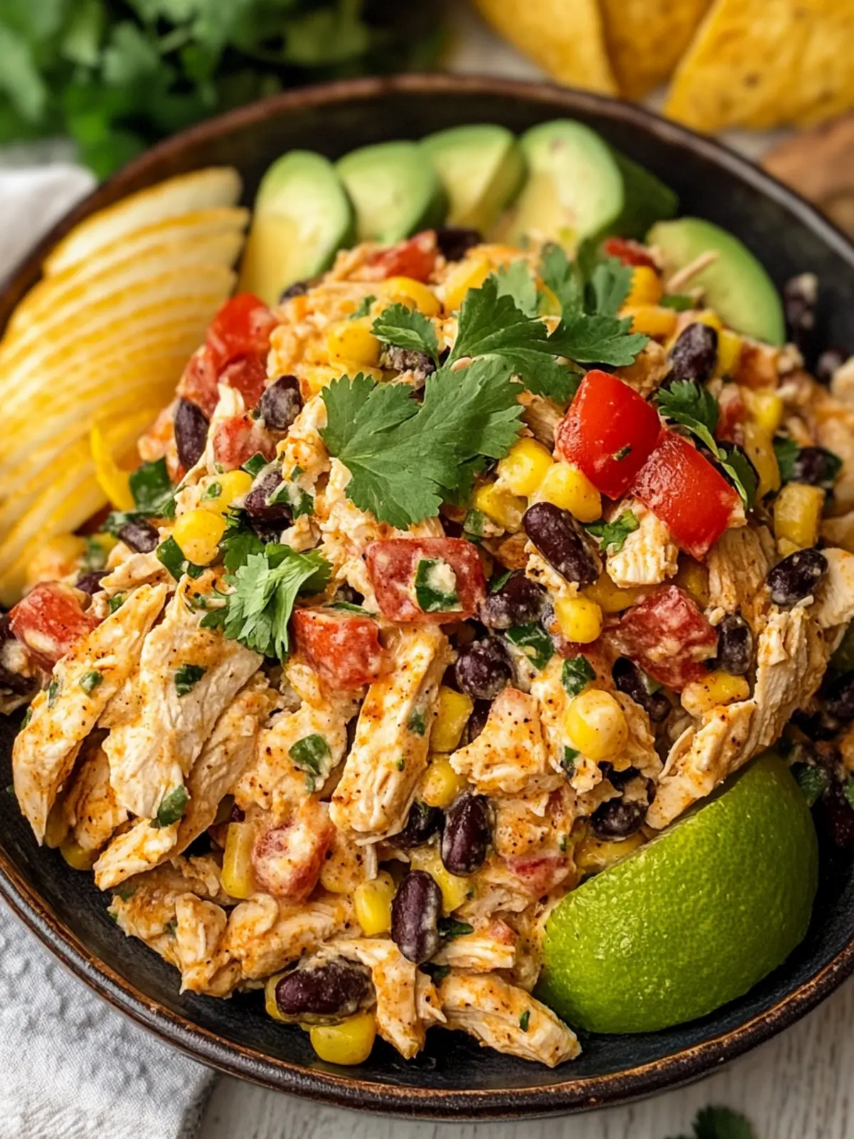 Delicious Southwestern Chicken Salad with Greek Yogurt Twist 3 Southwestern Chicken Salad