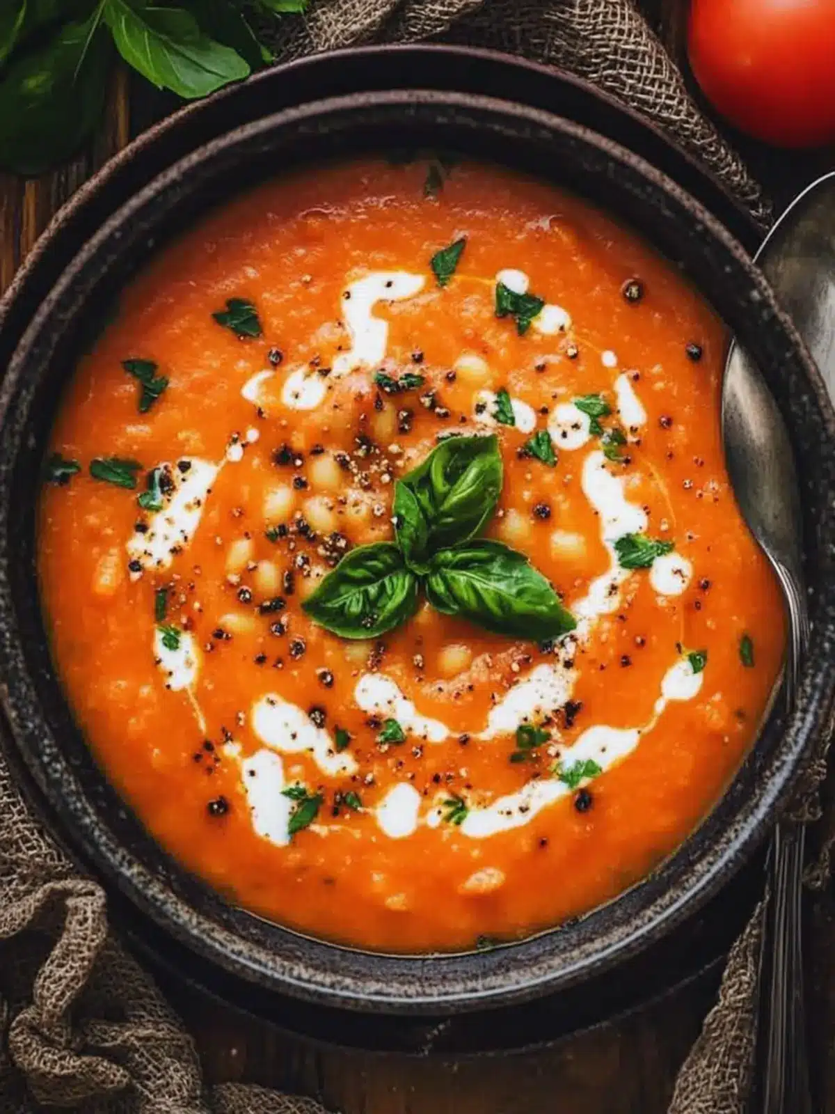 Savory Easy Tomato Soup with a Saffron Twist You'll Love 2 Easy Tomato Soup