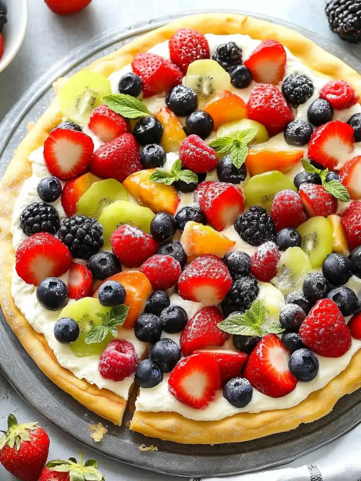 Irresistible Summer Dessert Pizza with Fresh Fruit Delight 5 Summer Dessert Pizza