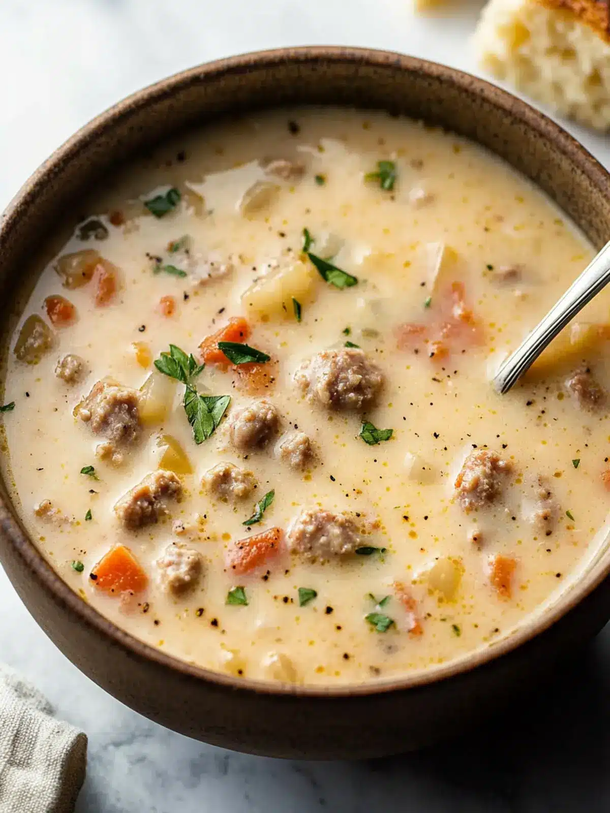 Creamy Italian Sausage Soup: Comforting Delight in 1 Hour 5 Creamy Italian Sausage Soup