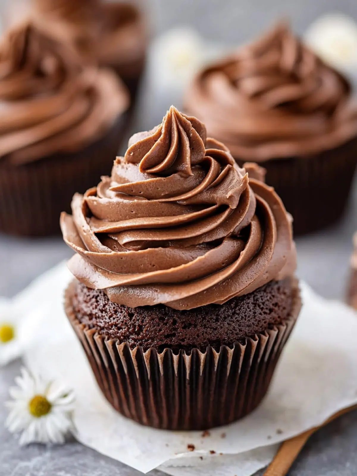 Whipped Chocolate Buttercream Frosting That's Irresistibly Fluffy 5 Whipped Chocolate Buttercream Frosting