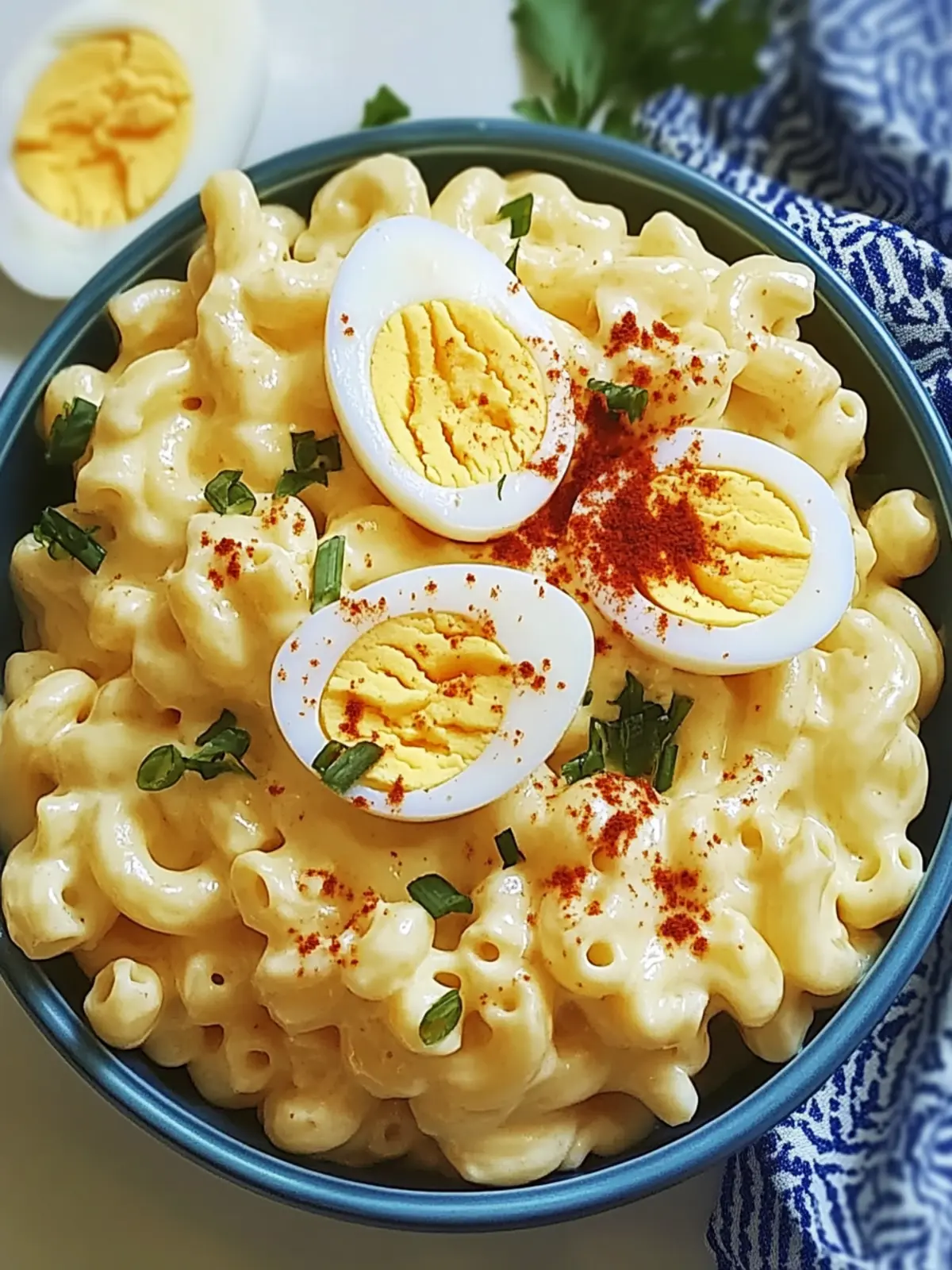 Savory Deviled Egg Macaroni Salad Perfect for Any Gathering 2 Deviled Egg Macaroni Salad