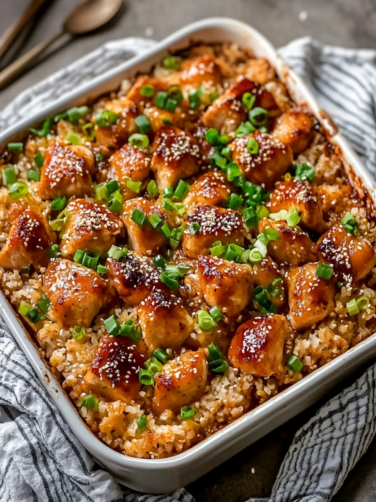 Easy Teriyaki Chicken Casserole for Busy Weeknights 5 Teriyaki Chicken Casserole