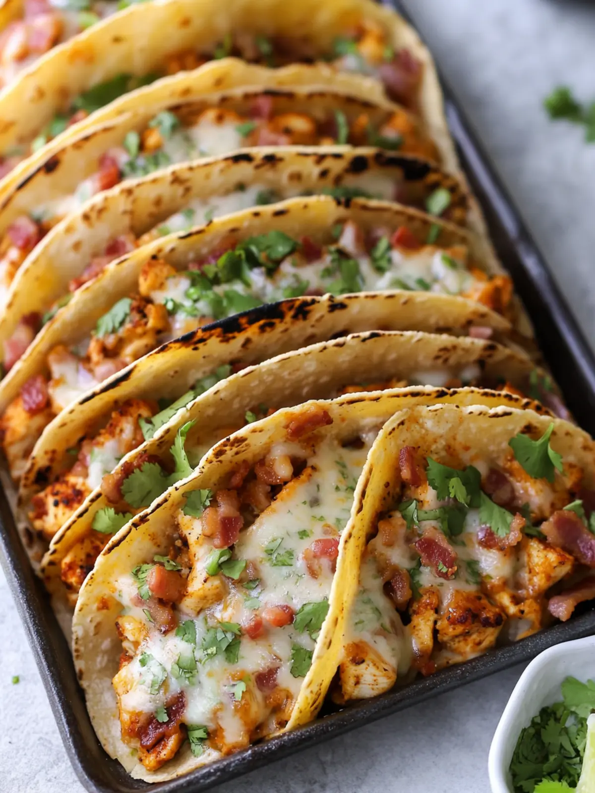 Baked Chicken Bacon Ranch Tacos That Will Wow Your Tastebuds 3 Baked Chicken Bacon Ranch Tacos