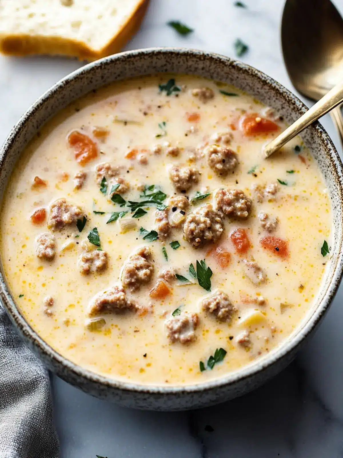 Creamy Italian Sausage Soup: Comforting Delight in 1 Hour 3 Creamy Italian Sausage Soup