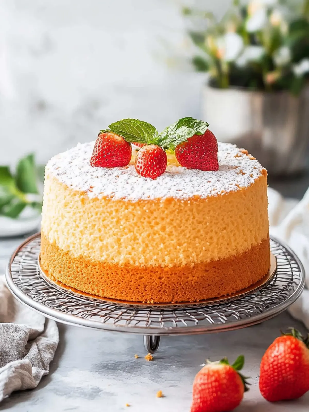 Fluffy Sponge Cake Delight: Bake Like a Pro at Home 2 Sponge Cake