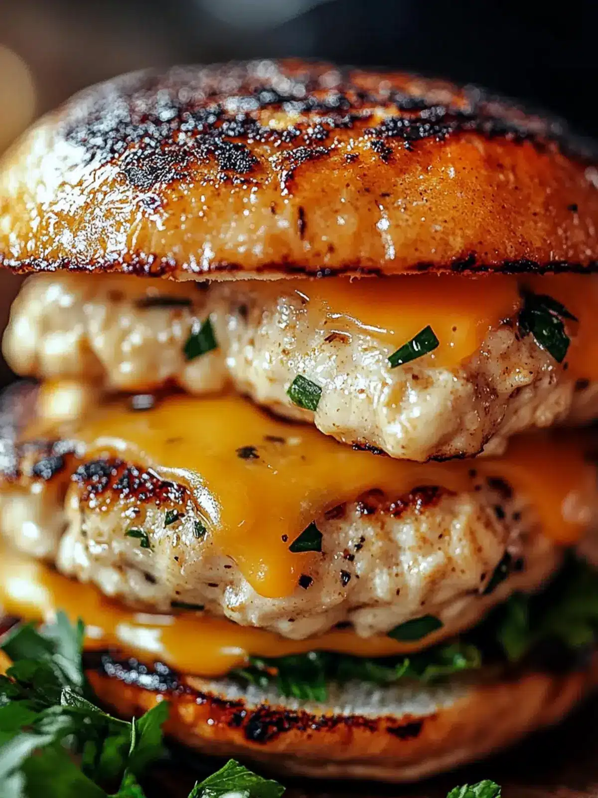 Cheddar Ranch Chicken Burgers for a Flavor-Packed Dinner 5 Cheddar Ranch Chicken Burgers