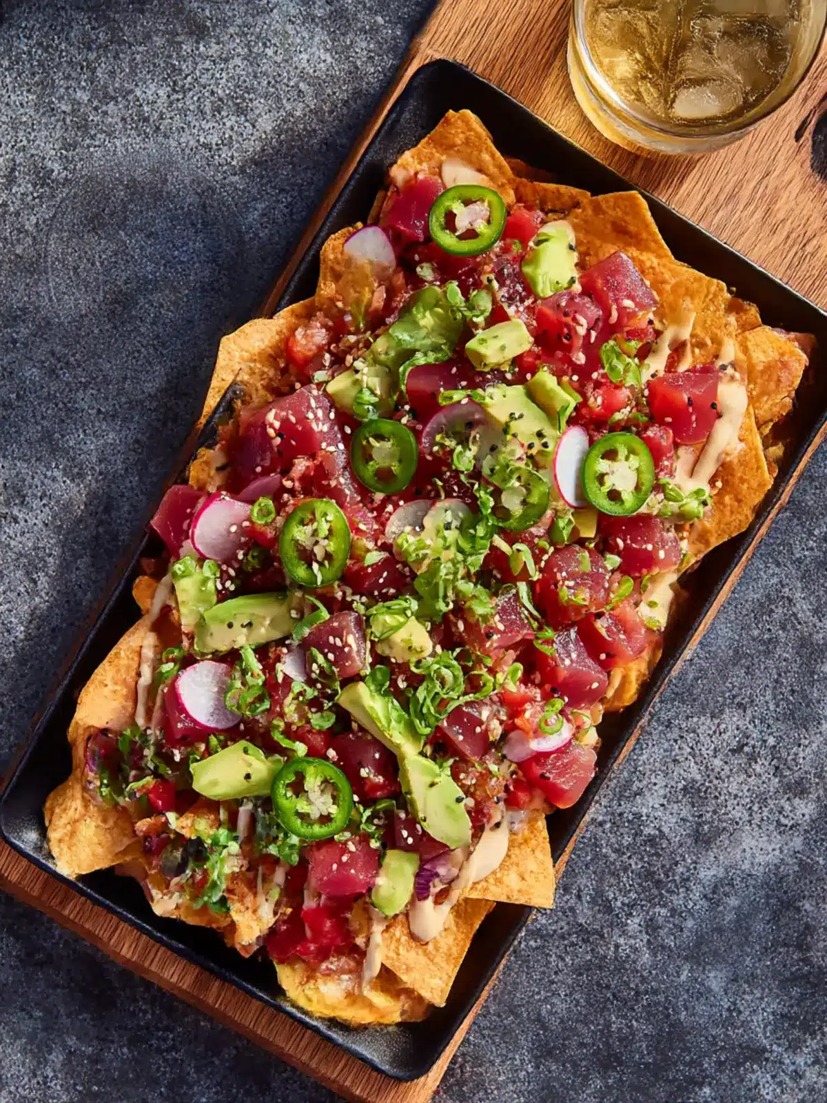 Ahi Tuna Poke Nachos: A Fresh Twist on Classic Crunch 5 Ahi Tuna Poke Nachos