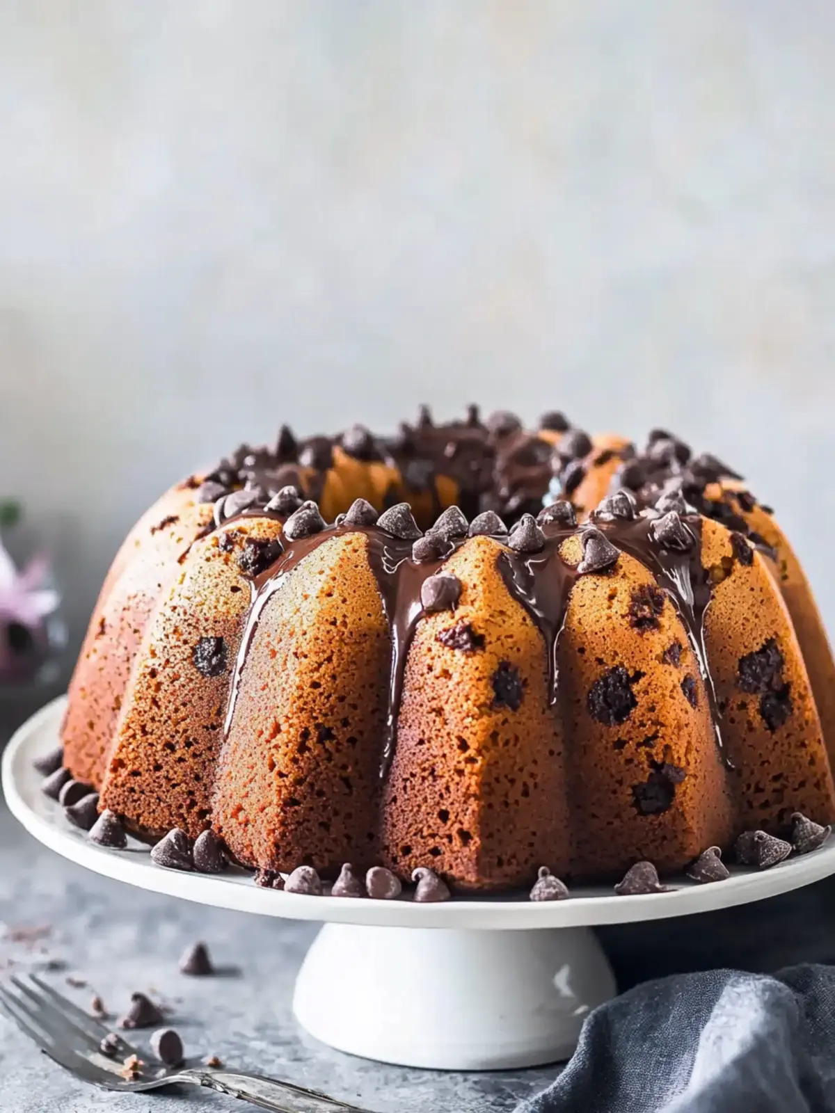 Indulge in the Ultimate Chocolate Chip Bundt Cake Bliss 4 Chocolate Chip Bundt Cake