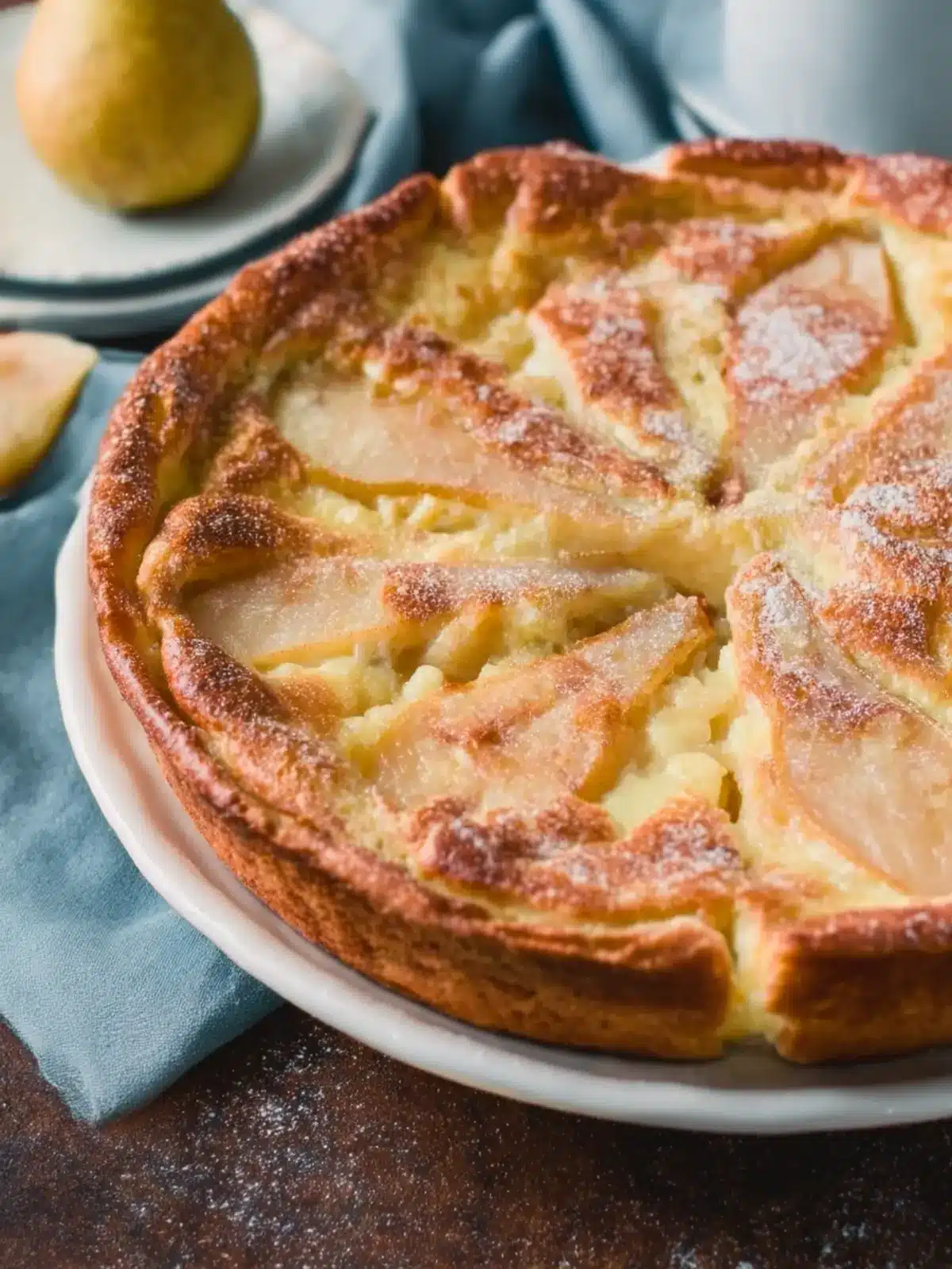 Gluten-Free Pear Clafouti That Impresses Every Time 2 Pear Clafouti
