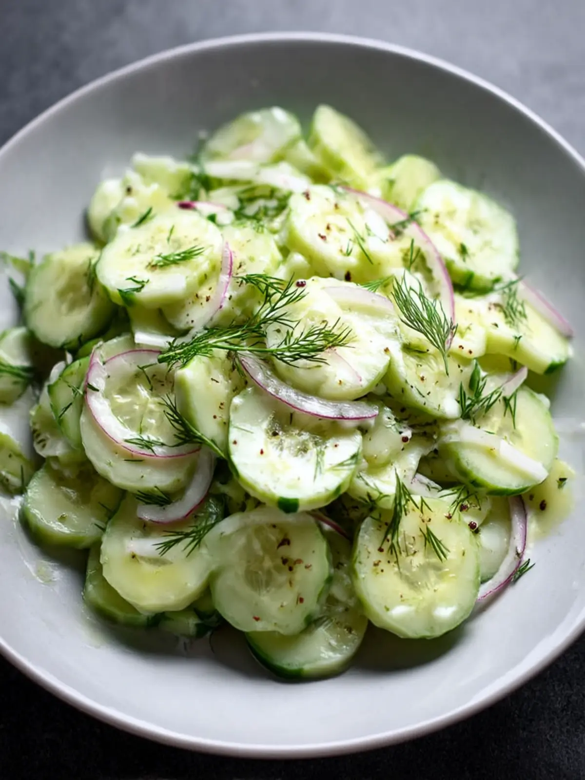 Cucumber Salad with Fresh Dill: Your Perfect Summer Refreshment 3 Cucumber Salad with Fresh Dill