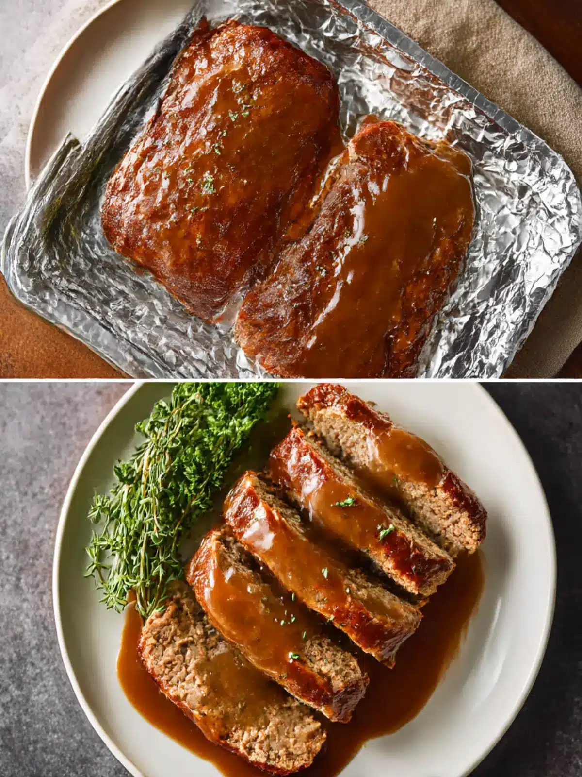 Savory Meatloaf With Brown Gravy You’ll Love for Dinner 5 Meatloaf With Brown Gravy
