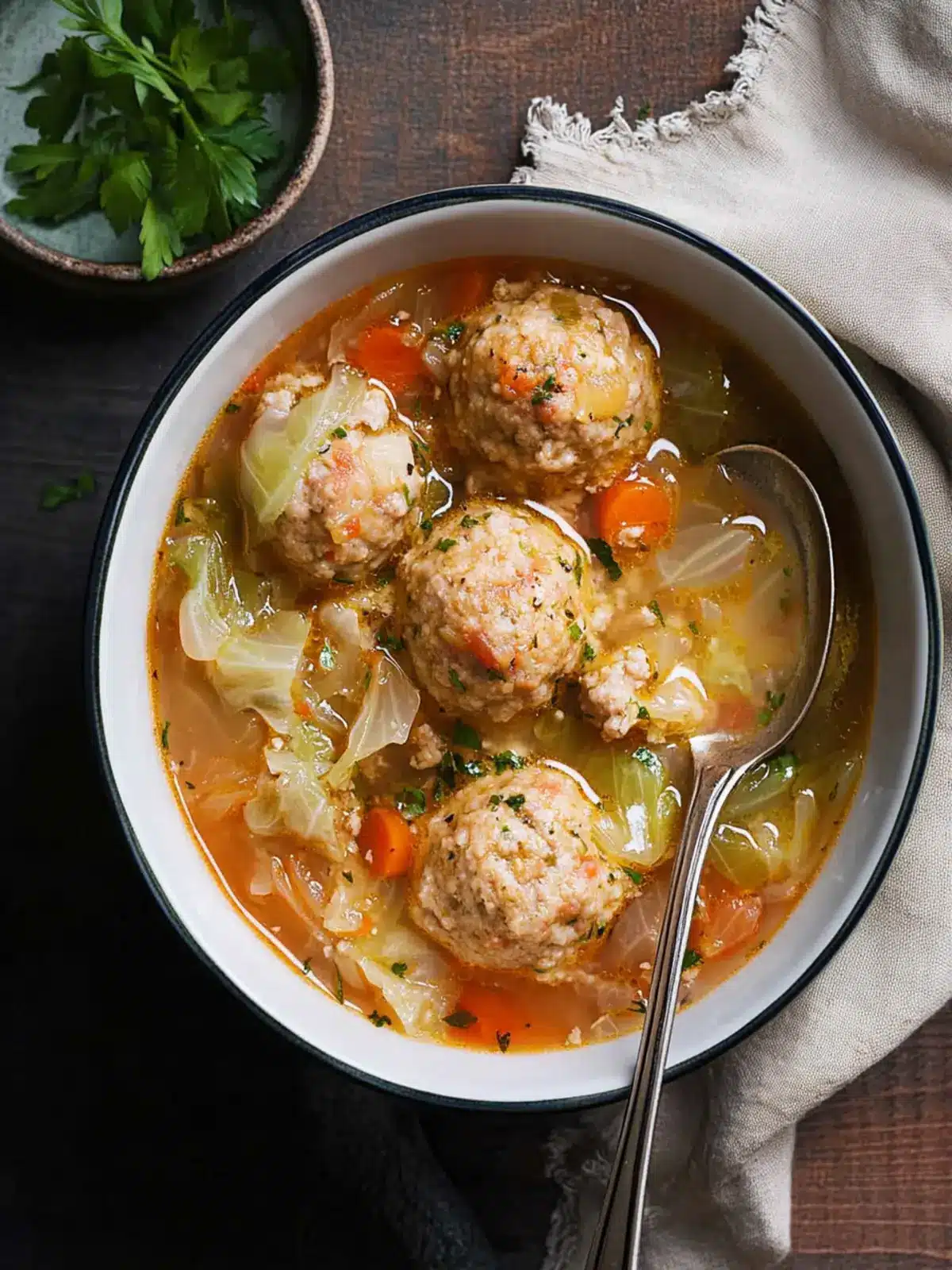 Cozy Cabbage Meatball Soup for Heartwarming Family Nights 3 Cabbage Meatball Soup