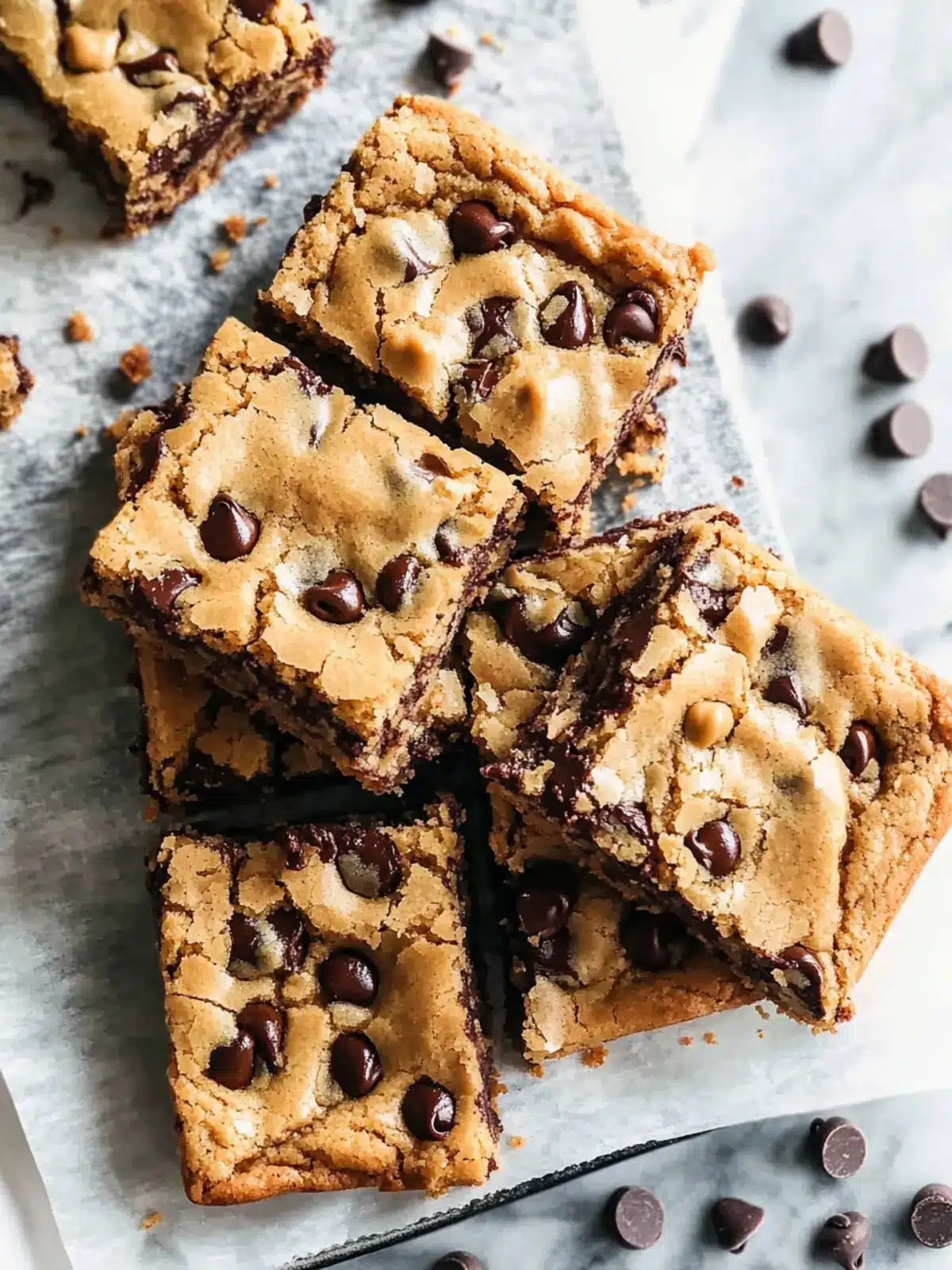 Decadent Brown Butter Chocolate Chip Cookie Bars Bliss 2 Brown Butter Chocolate Chip Cookie Bars