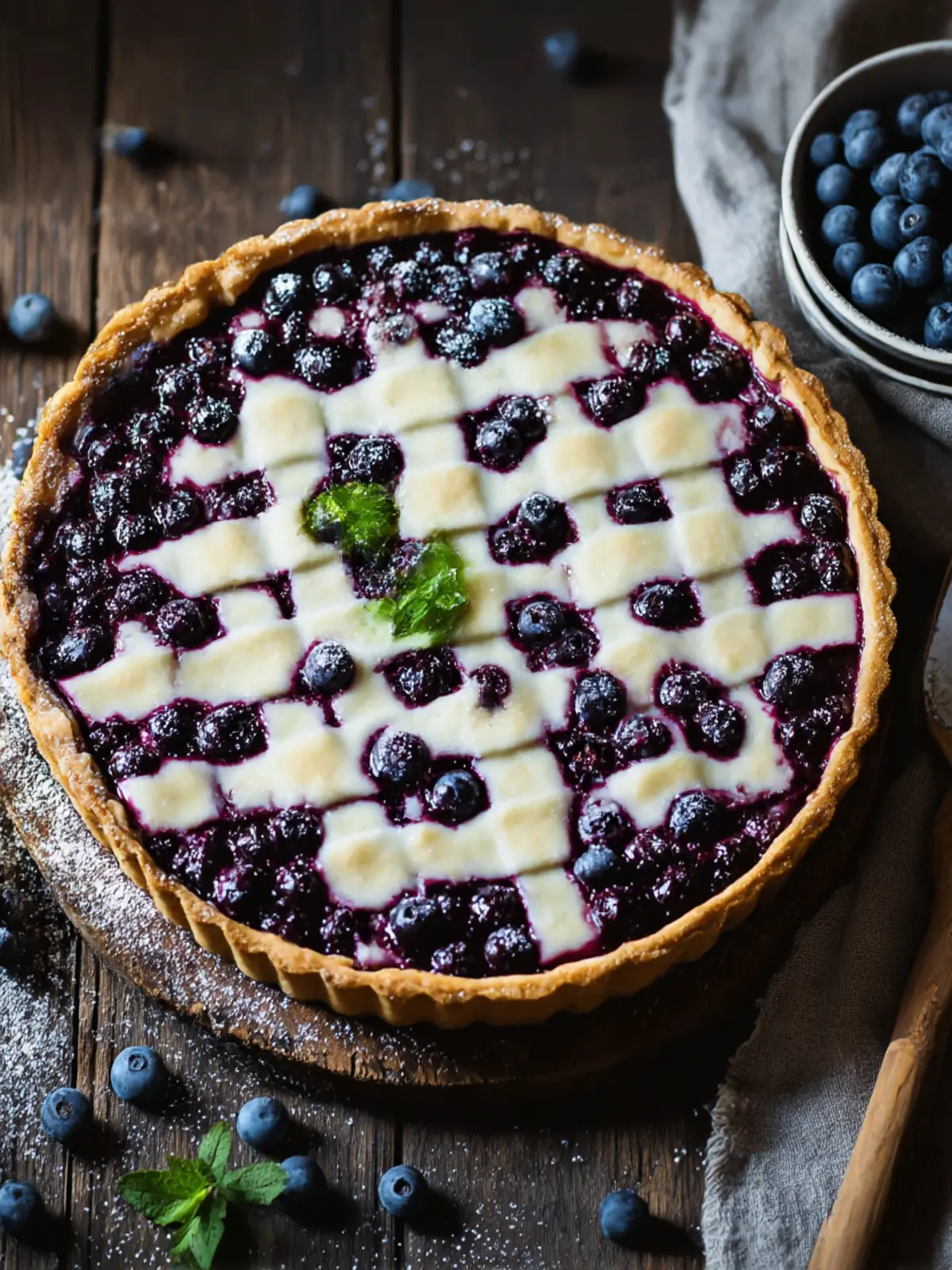 Heavenly Finnish Mustikkapiirakka: Easy Blueberry Bliss 3 Finnish Mustikkapiirakka (Blueberry Pie)
