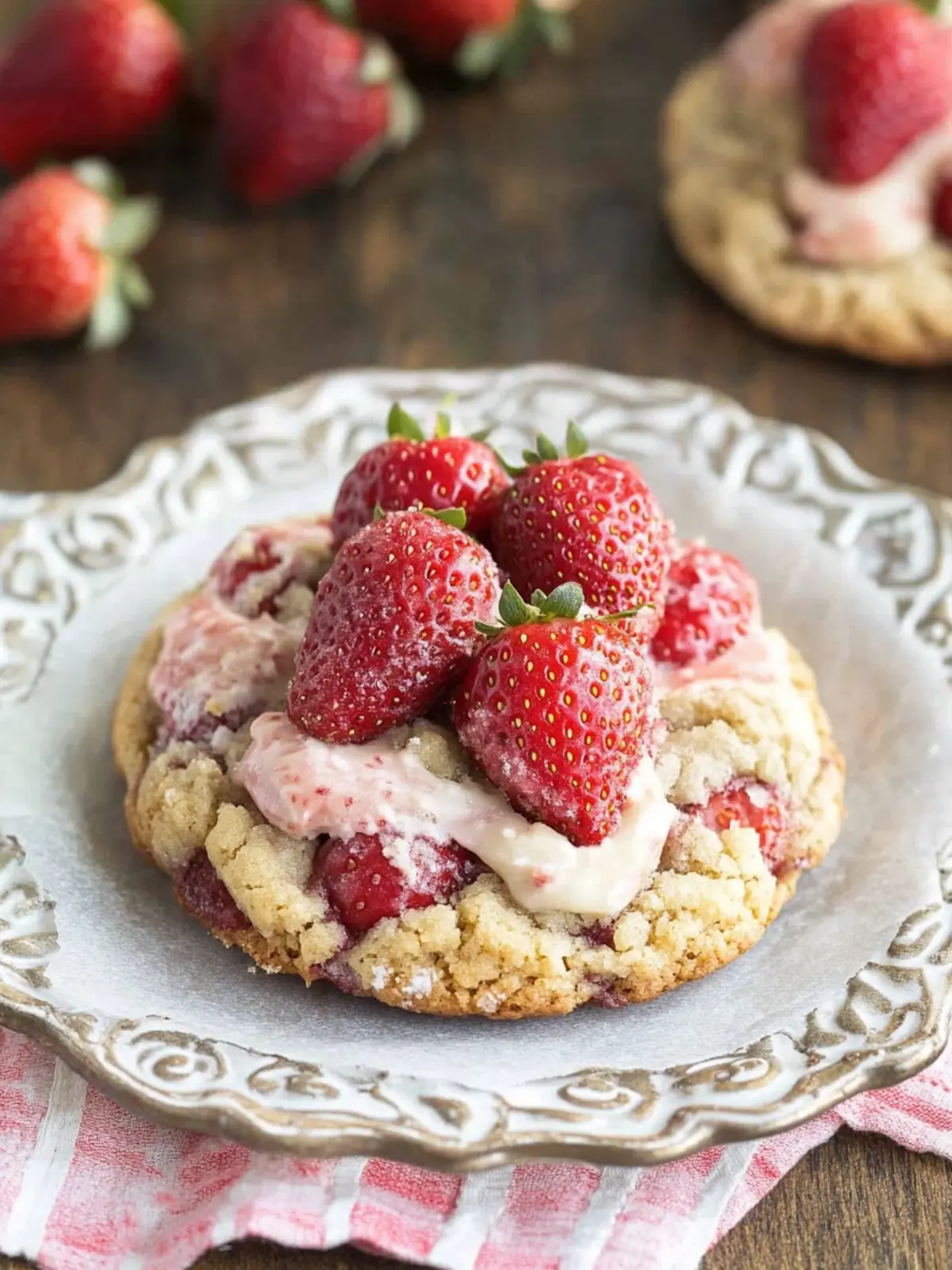 Delicious Strawberry Cookies That Will Brighten Your Day 4 Strawberry Cookies