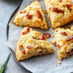 Asiago Caramelized Onion Bacon Scones: Quick and Savory Treats 7 Asiago Caramelized Onion Bacon Scones
