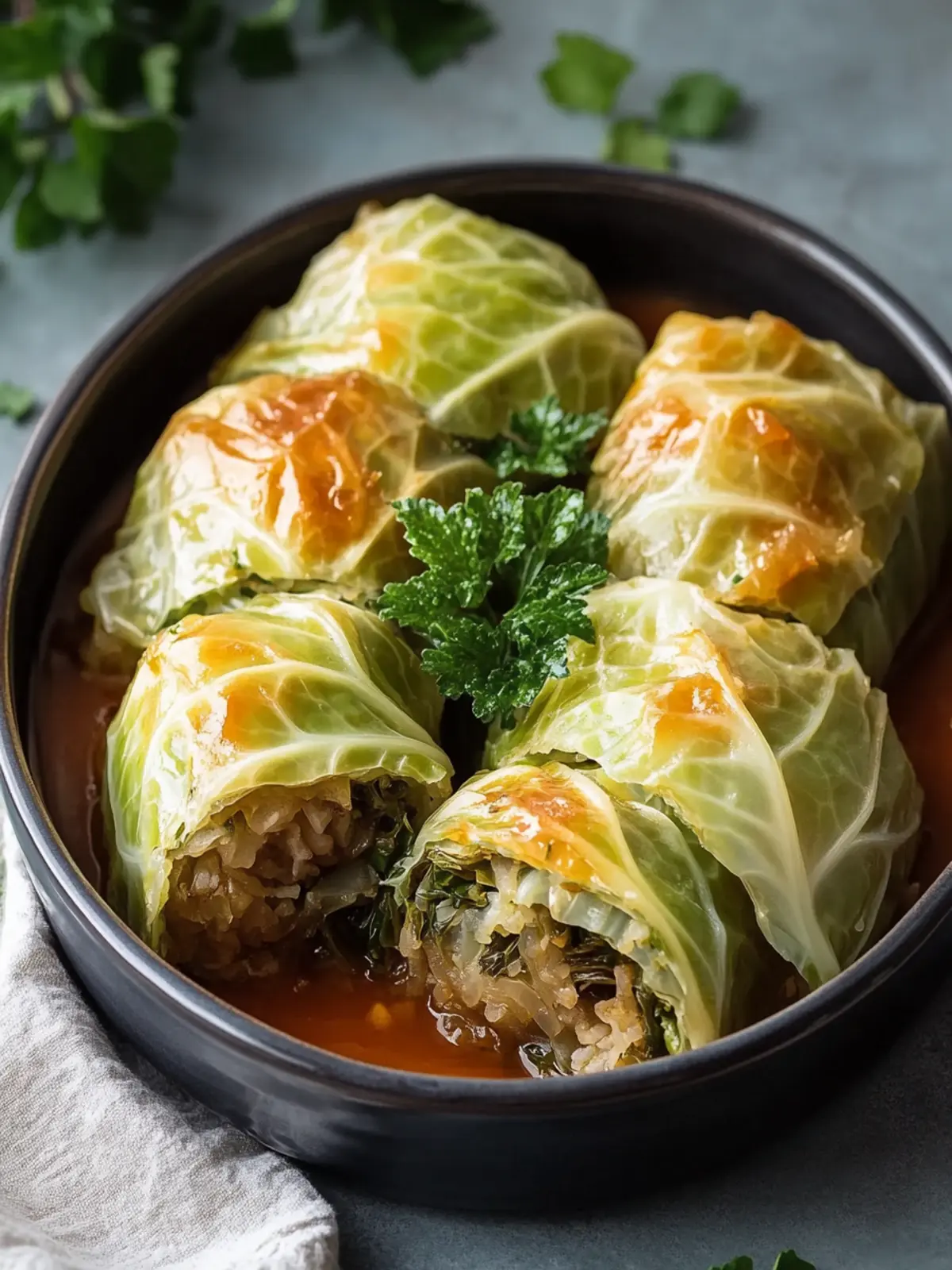 Delicious Stuffed Cabbage Rolls for Cozy Family Dinners 3 Stuffed Cabbage Rolls