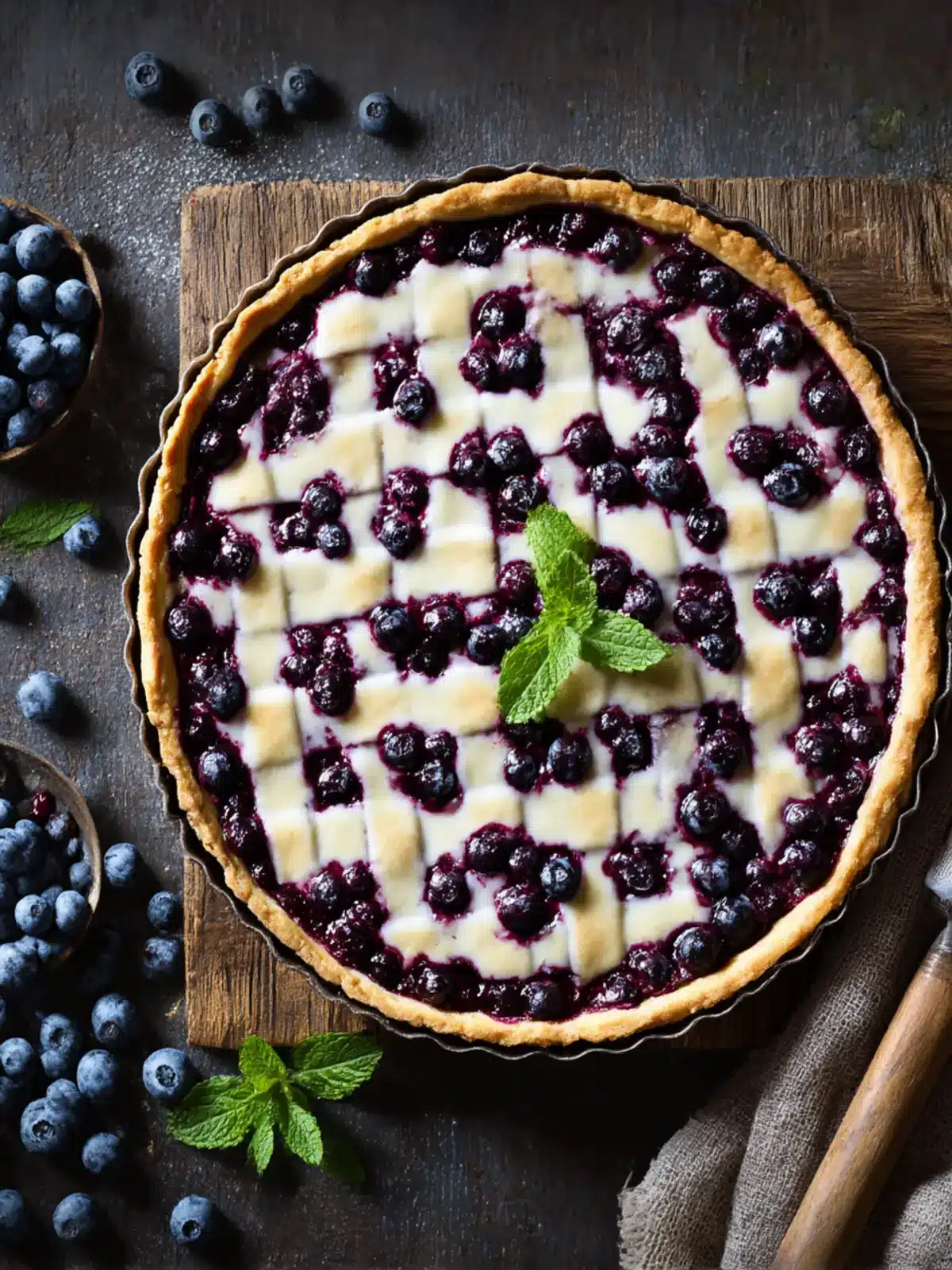 Heavenly Finnish Mustikkapiirakka: Easy Blueberry Bliss 4 Finnish Mustikkapiirakka (Blueberry Pie)