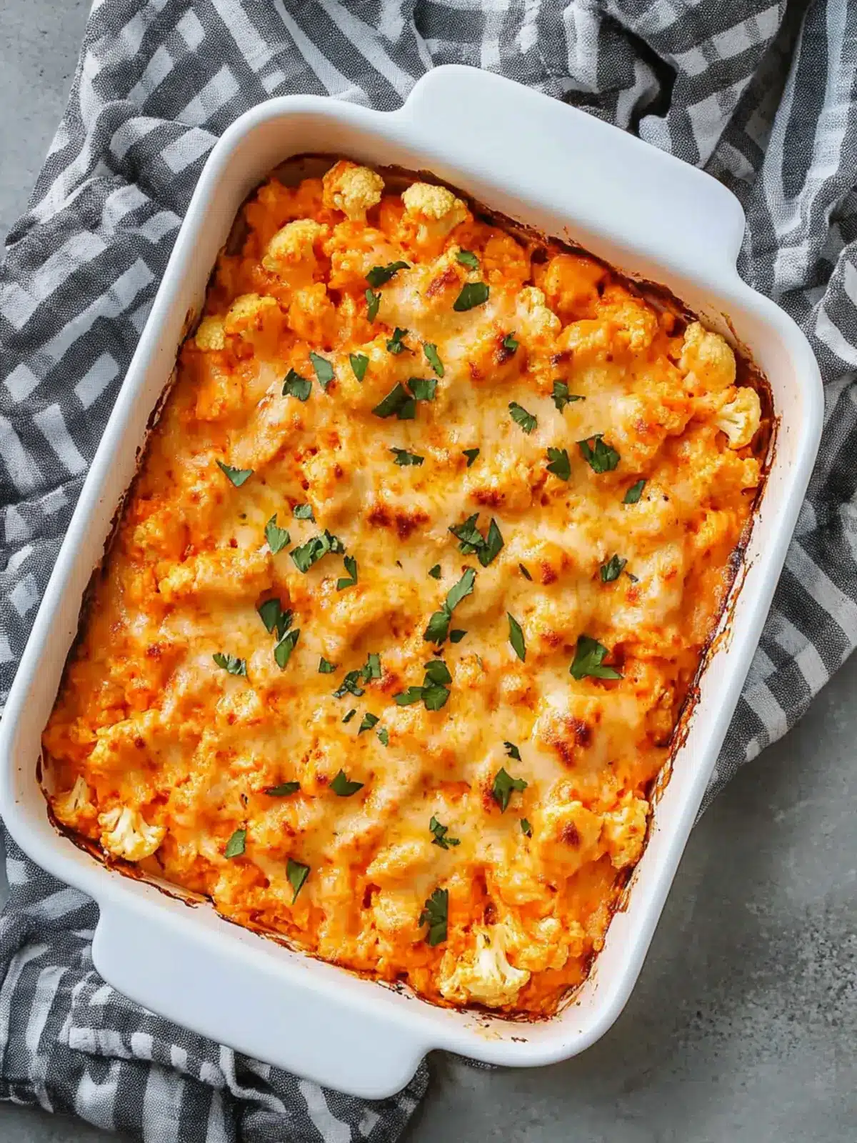 Buffalo Chicken Cauliflower Casserole for Flavorful Comfort 3 Buffalo Chicken Cauliflower Casserole