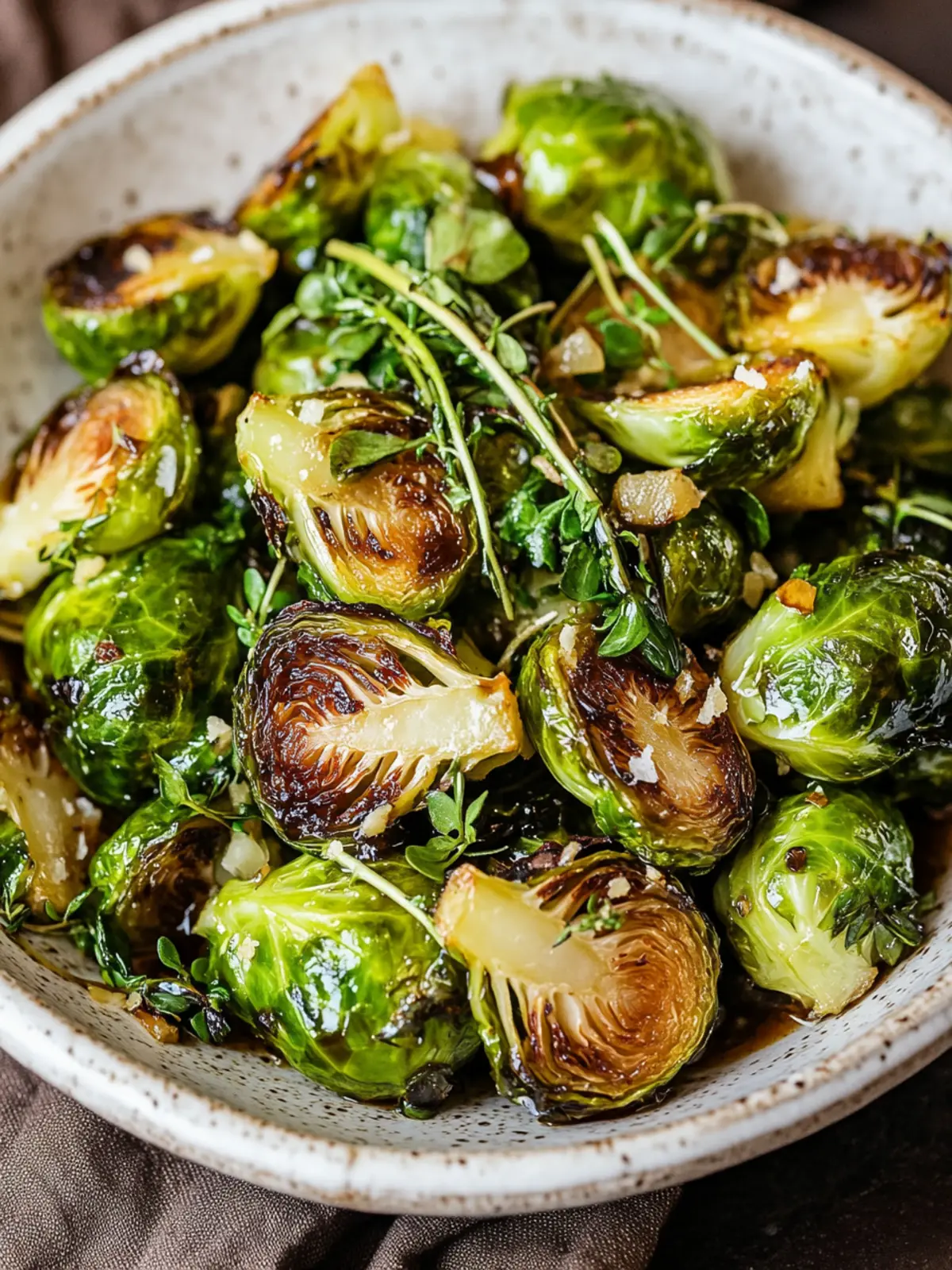 Sweet and Savory Honey Balsamic Brussels Sprouts Delight 5 Honey Balsamic Brussels Sprouts