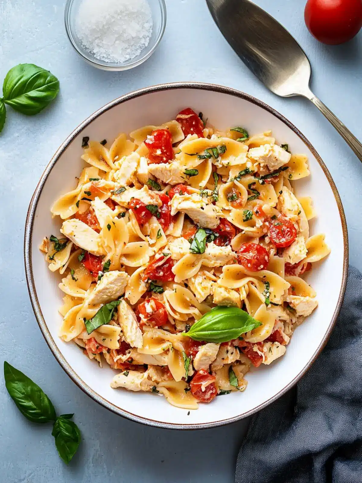 Bruschetta Chicken Pasta: A Fresh Twist on Comfort Food 5 Bruschetta Chicken Pasta